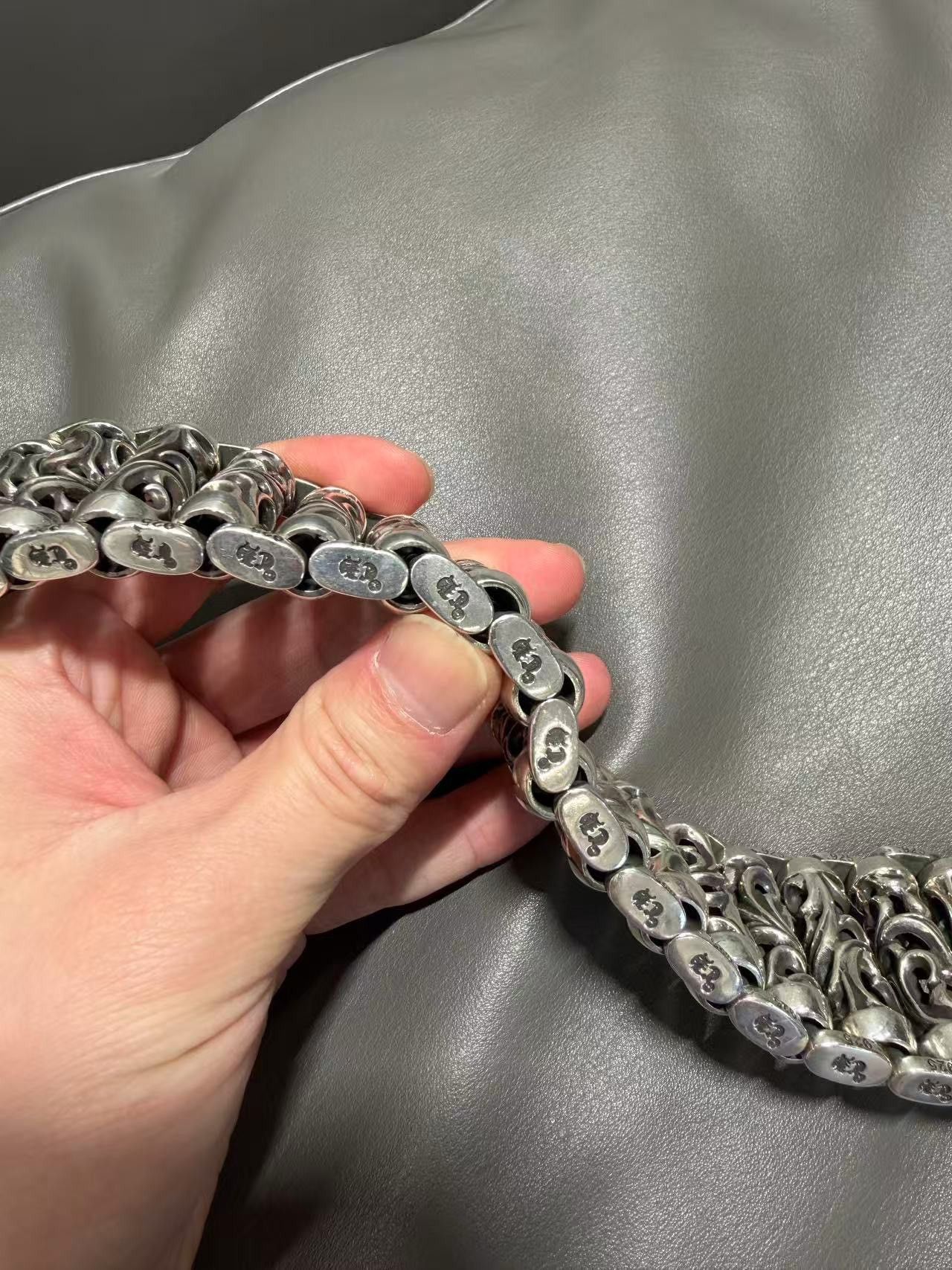 Chrome Hearts Chrome Hearts Roller Belt Size 32 - 22 Thumbnail
