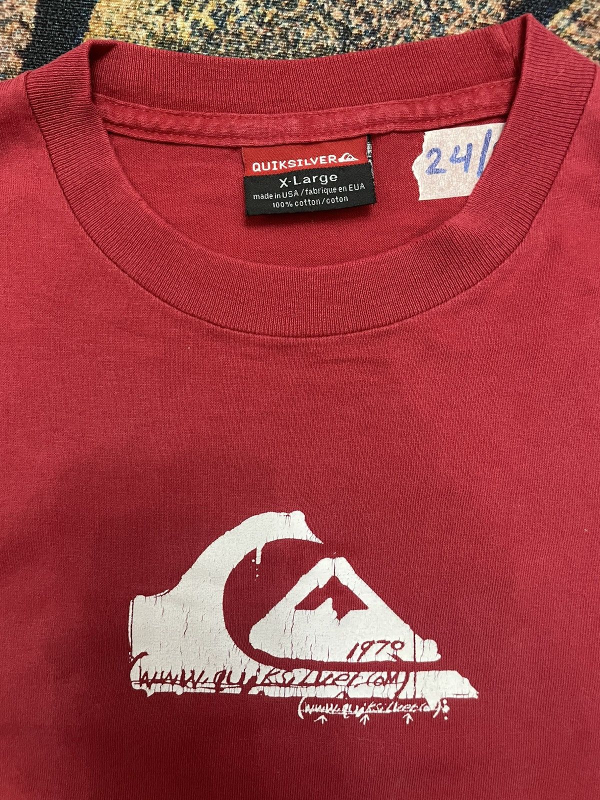 Quicksilver Quiksilver T-shirt vintage y2k Size US XL / EU 56 / 4 - 4 Thumbnail