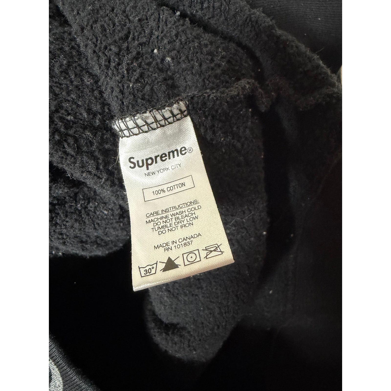 Supreme Supreme Animals Hooded Sweatshirt 'Black' Size US L / EU 52-54 / 3 - 4 Thumbnail