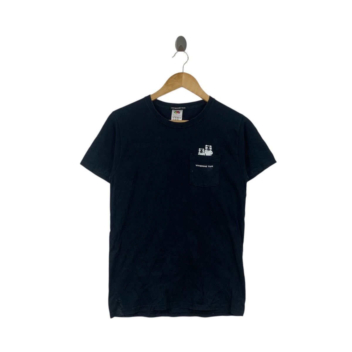 Vivienne Tam Vintage 90’ VIVIENNE TAM NEW YORK Collection Pocket Tee Size XS / US 0-2 / IT 36-38 - 1 Thumbnail