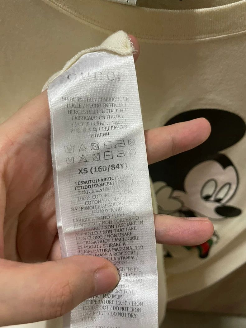 Gucci Gucci Disney Mickey Logo Short Sleeve Shirt-2505 Size US XS / EU 42 / 0 - 4 Thumbnail