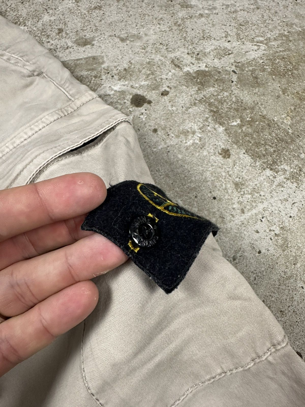 Massimo Osti × Stone Island Stone Island Beige Cargo Pants Type SK Size US 32 / EU 48 - 8 Thumbnail