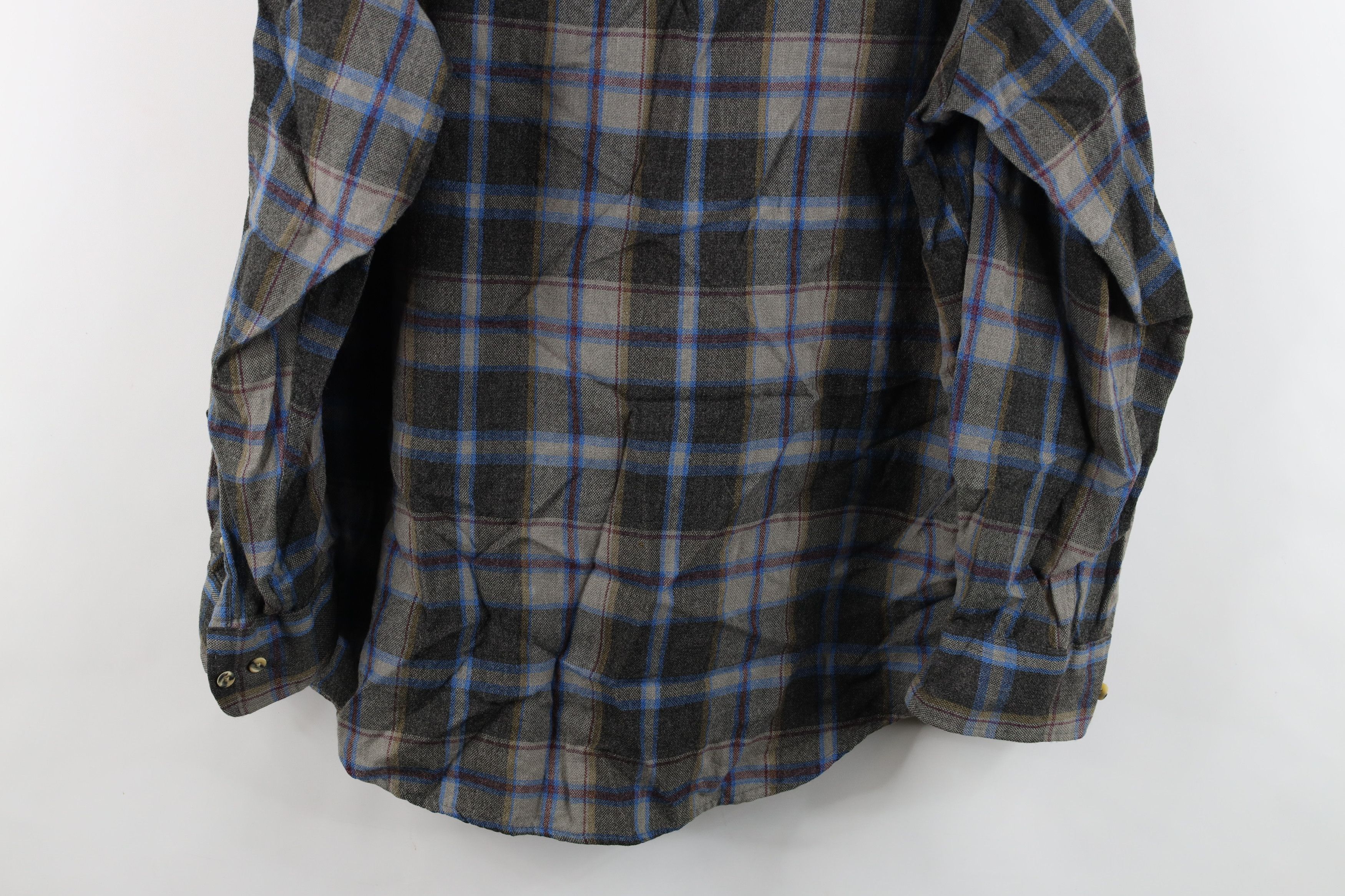 Vintage Vintage 70s 80s Streetwear Knit Single Needle Button Shirt Size US L / EU 52-54 / 3 - 12 Thumbnail