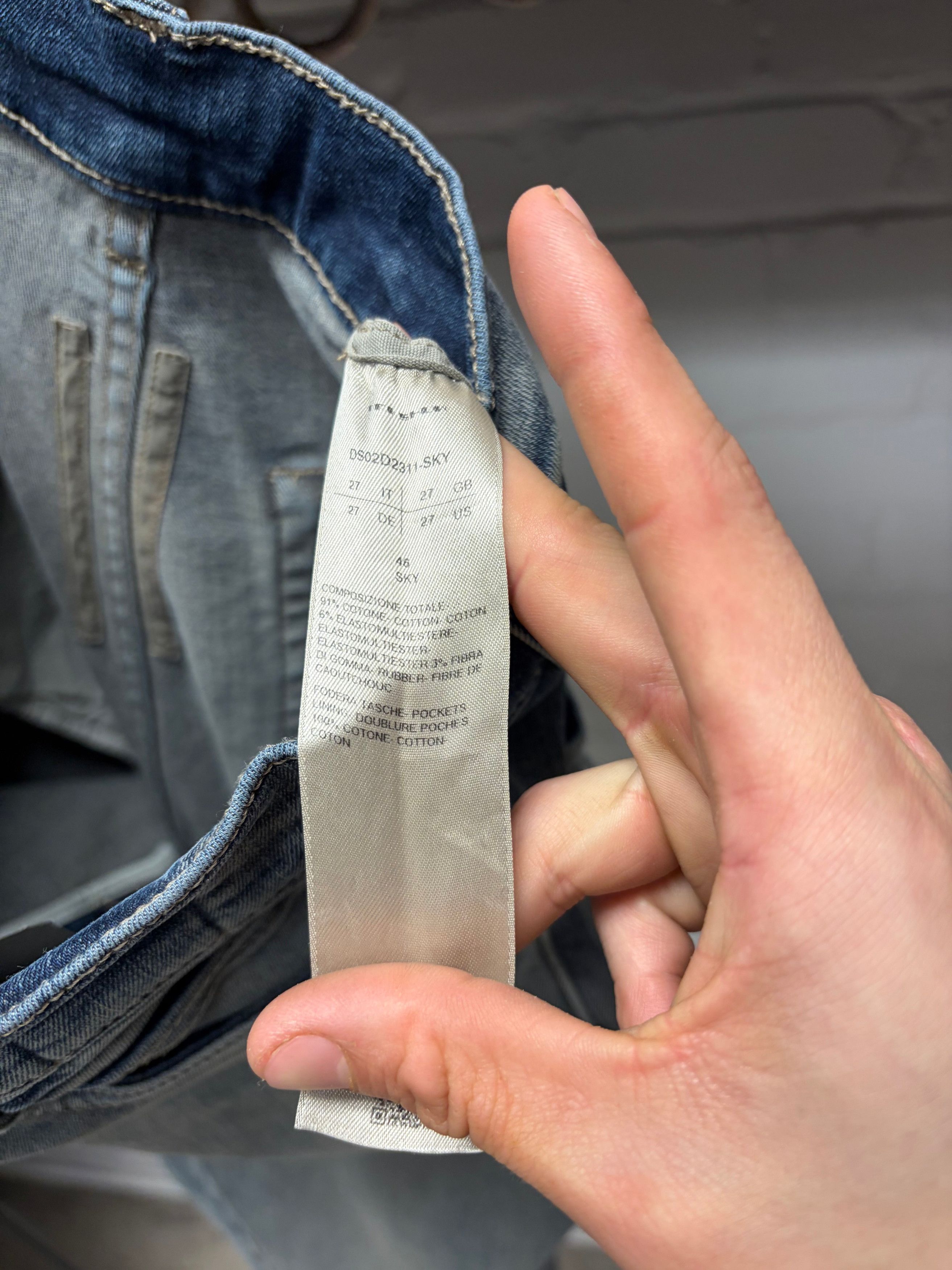 Rick Owens Rick Owens ‘Bolans’ Sky Blue Flared Leg Denim Size 27" / US 4 / IT 40 - 5 Thumbnail
