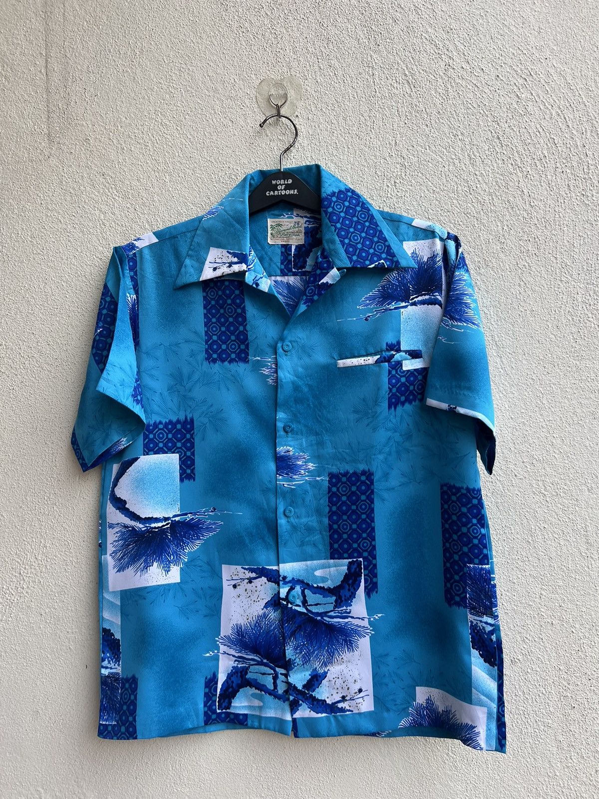 Diamond Head Vintage 70s Diamond Head Sportswear Hawaiian Shirt Size US L / EU 52-54 / 3 - 18 Thumbnail