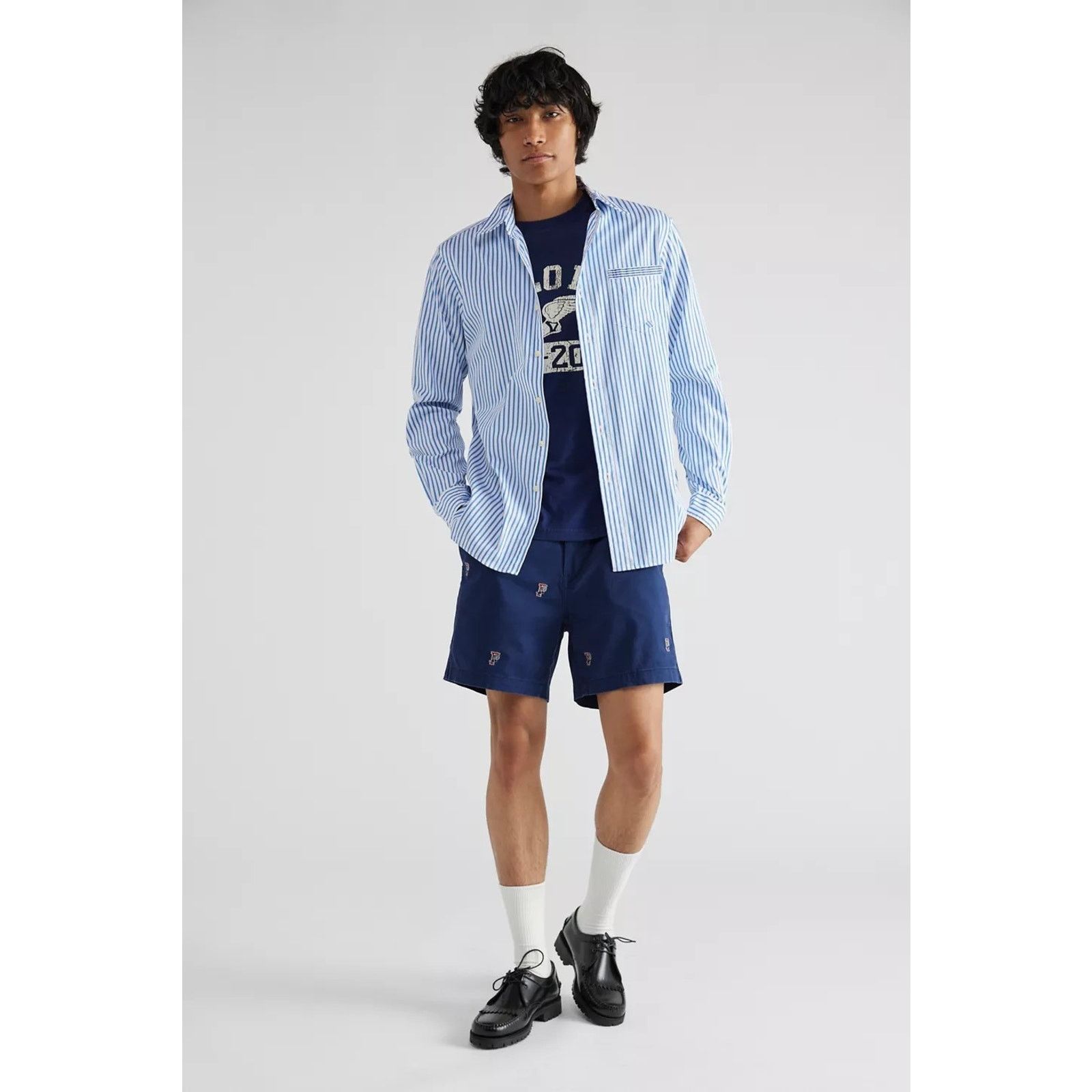 Polo Ralph Lauren Polo Ralph Lauren Wing Prepster All Over Embroidered Shorts Size US 29 - 1 Thumbnail