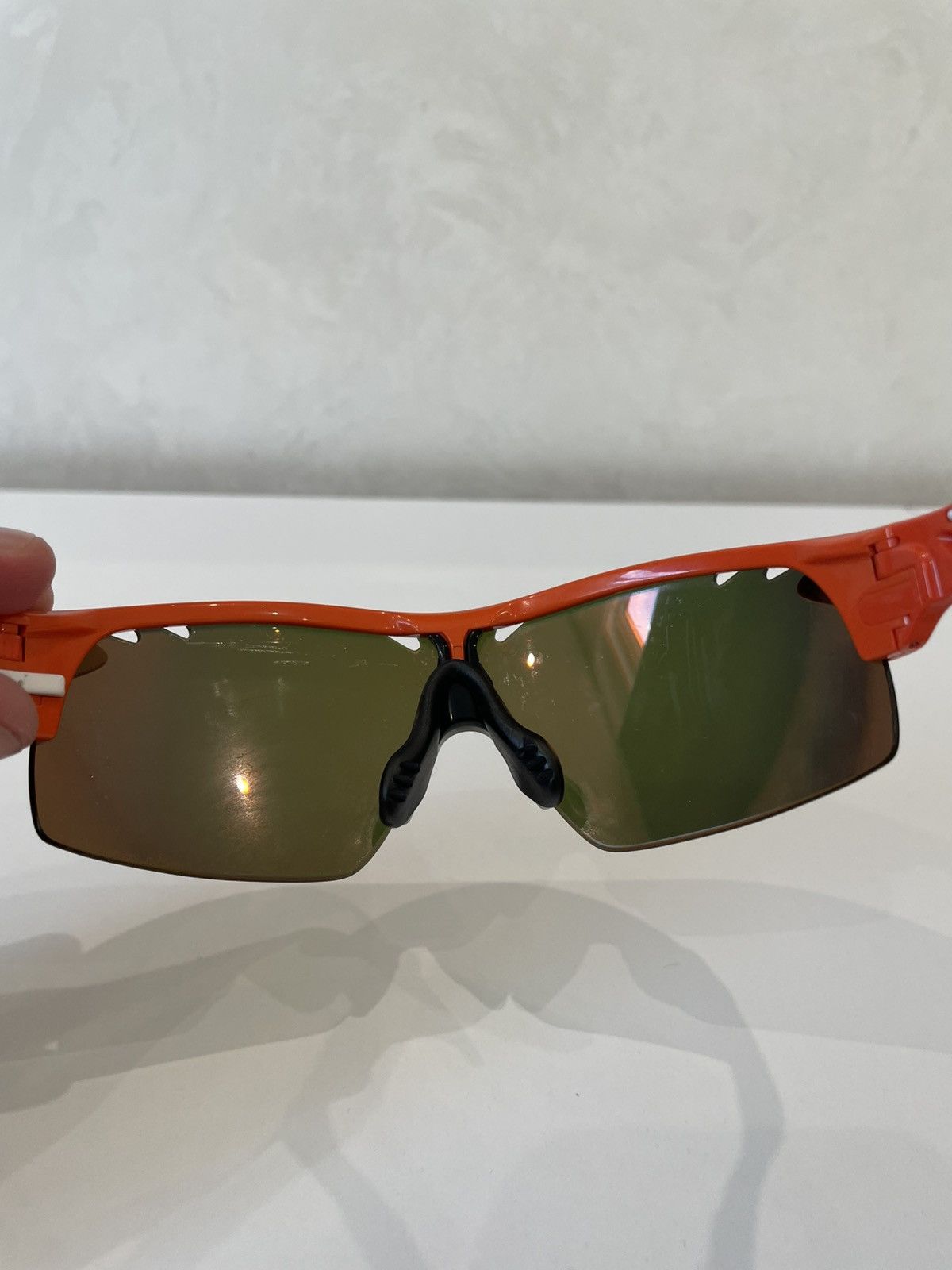 Oakley SUNGLASSES OAKLEY RADARLOCK 9181 08 FIRE IRIDIUM POLARIZED Size ONE SIZE - 8 Thumbnail