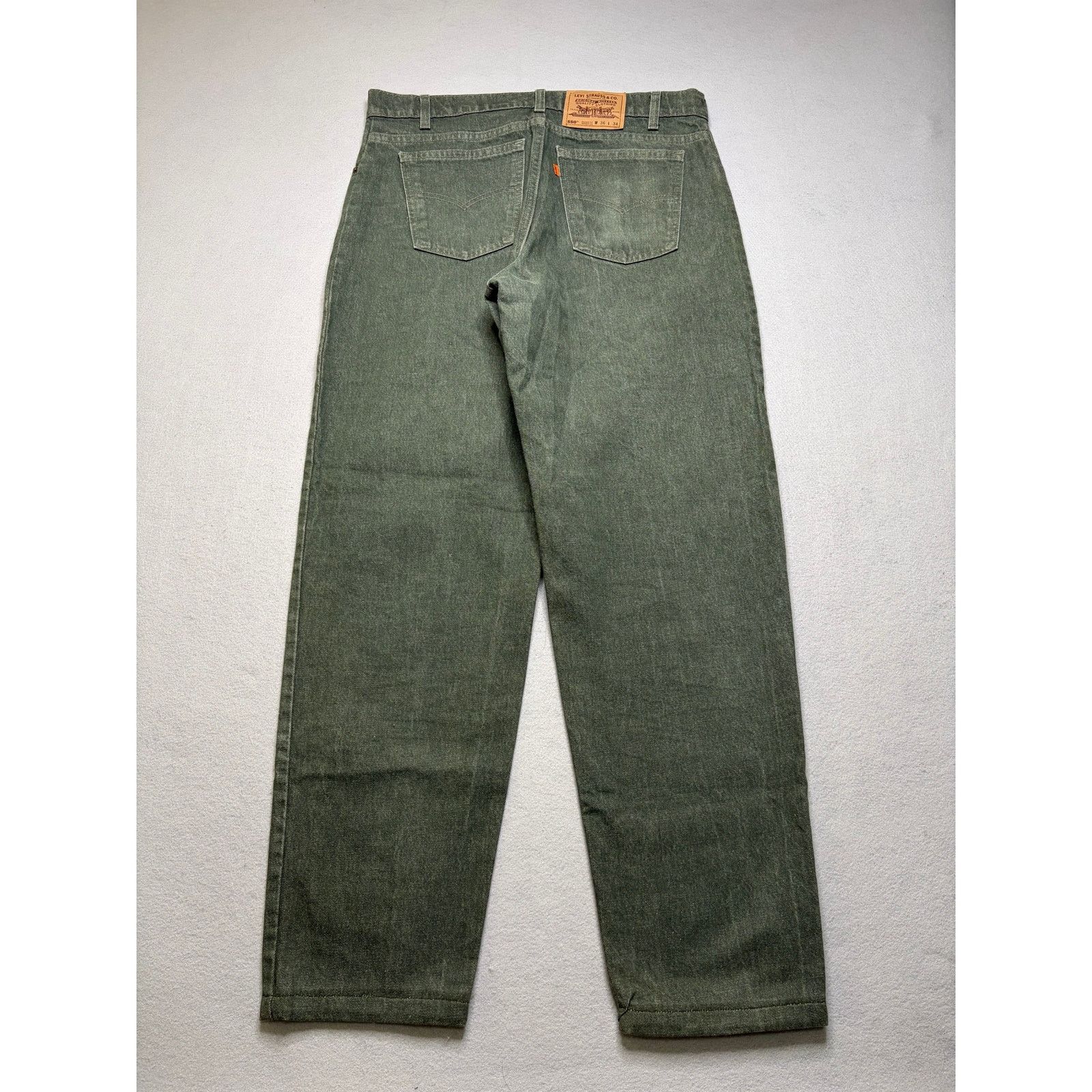 Levi's Vintage Levi’s 550 Relaxed Fit Tapered Jeans Men’s 36x31.5 Size US 36 / EU 52 - 3 Thumbnail