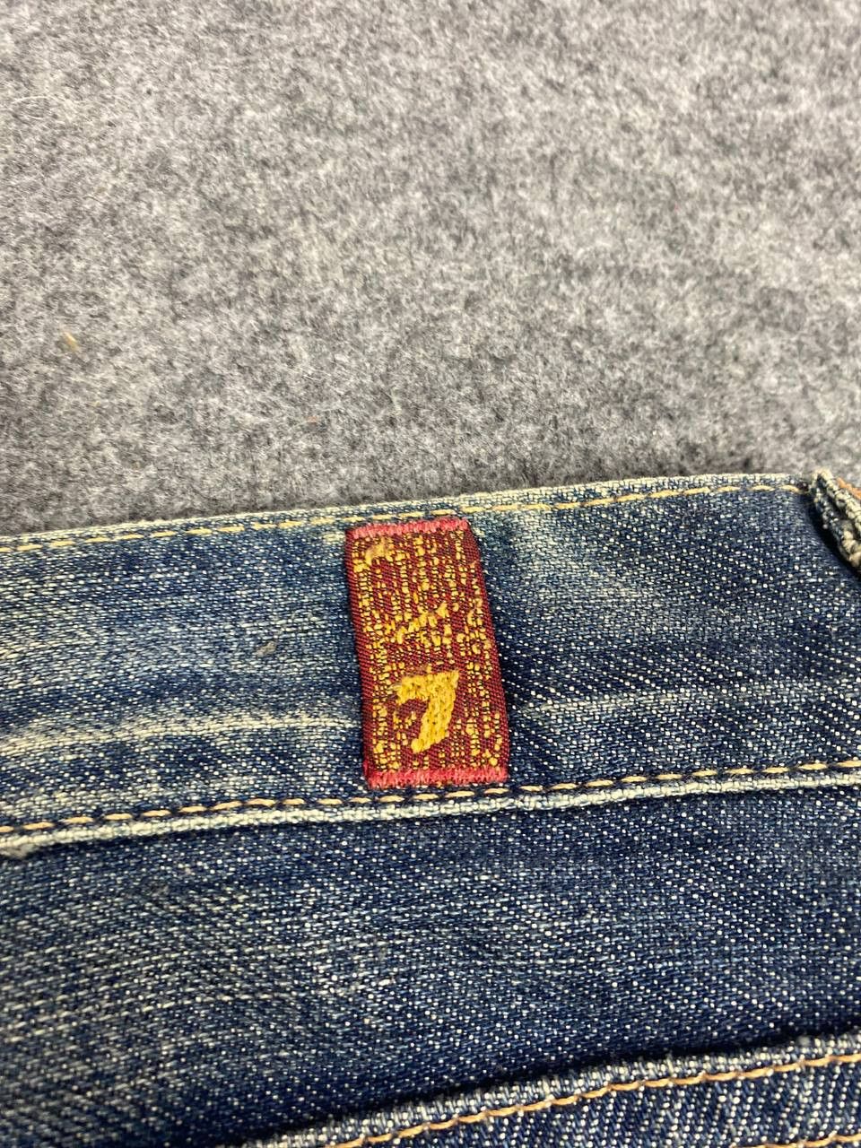 7 For All Mankind 7 for all mankind bootcut flare denim nice design Size US 34 / EU 50 - 5 Thumbnail