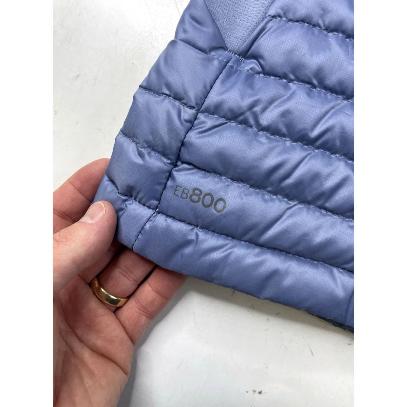 Eddie Bauer Eddie Bauer Womens Small Blue Full Zip Puffer Vest Down Insulated Outdoor Size S / US 4 / IT 40 - 7 Thumbnail
