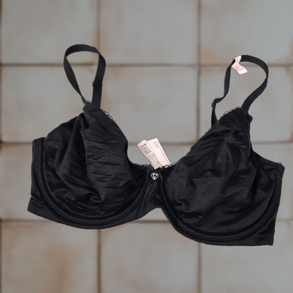 Victorias Secret Victoria's Secret Women Bra 32Ddd Black Minimizer Body By Perfect Coverage