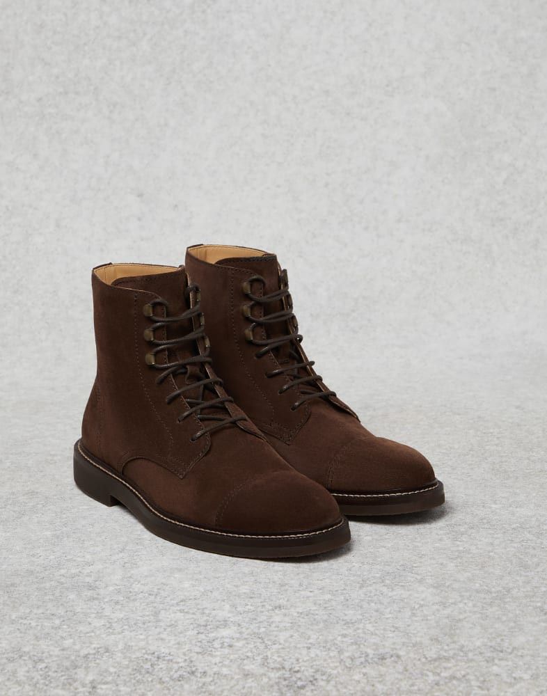 Brunello Cucinelli o1w1db11124 Boot in Coffee Size US 10 / EU 43 - 1 Thumbnail