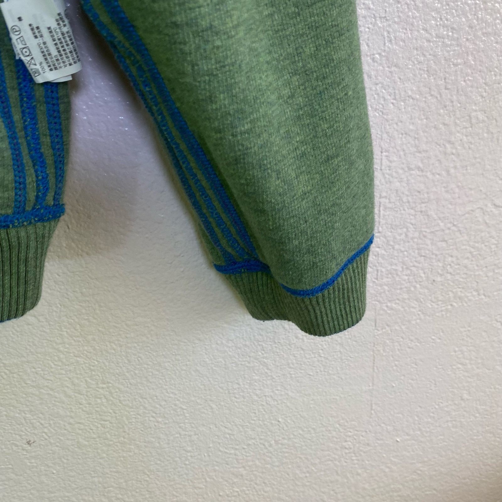 Tommy Bahama Tommy Bahama Reversible Blue Green Quarter Zip Sweater L Size US L / EU 52-54 / 3 - 9 Thumbnail