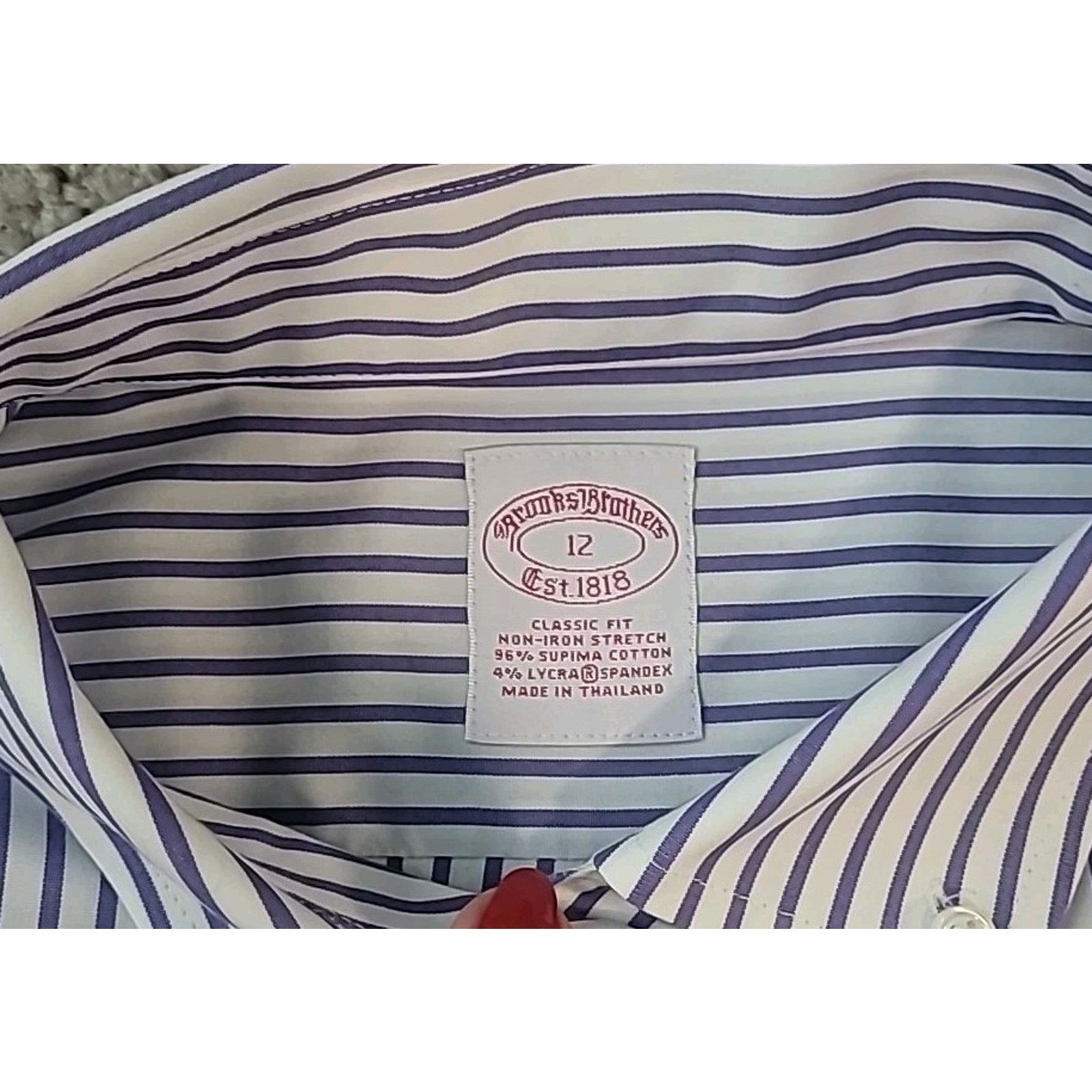 Brooks Brothers Brooks Brothers Women’s Long Sleeve Button Down Shirt 12 L Size XL / US 12-14 / IT 48-50 - 4 Thumbnail