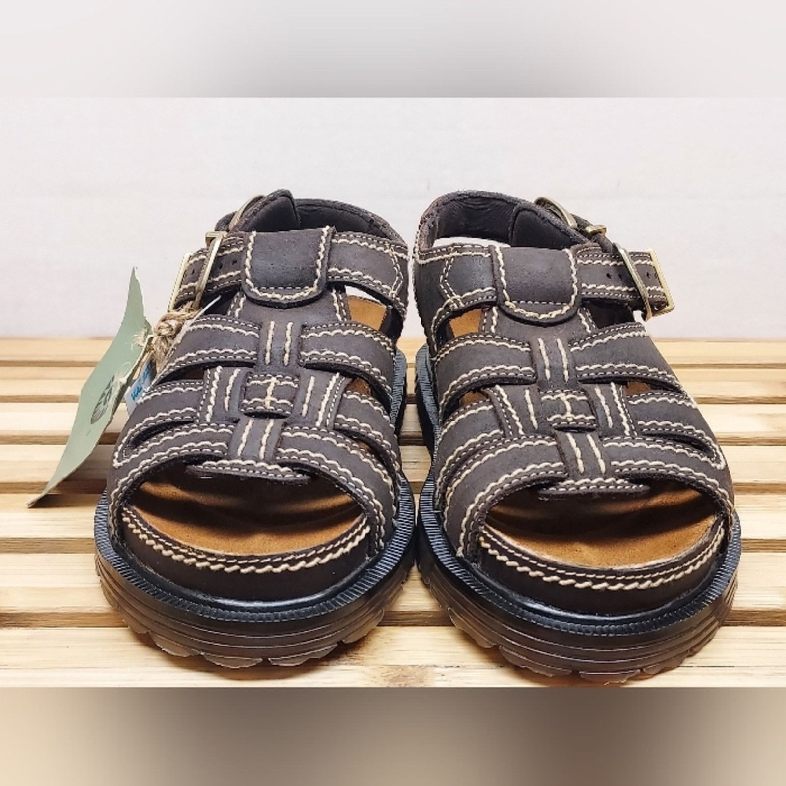 Other Earth Shoes Womens Brown Leather Casual Sandals Size 7 Size US 7 / IT 37 - 5 Thumbnail