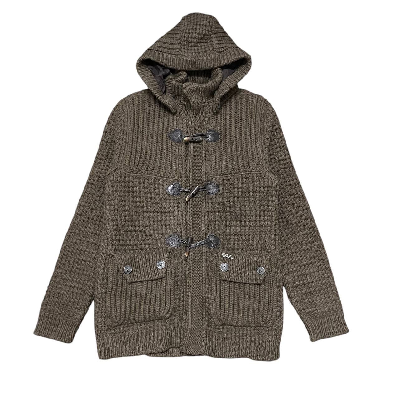 Bark Bark Knitted Wool Heavy Hooded Coat Size US S / EU 44-46 / 1 - 1 Thumbnail