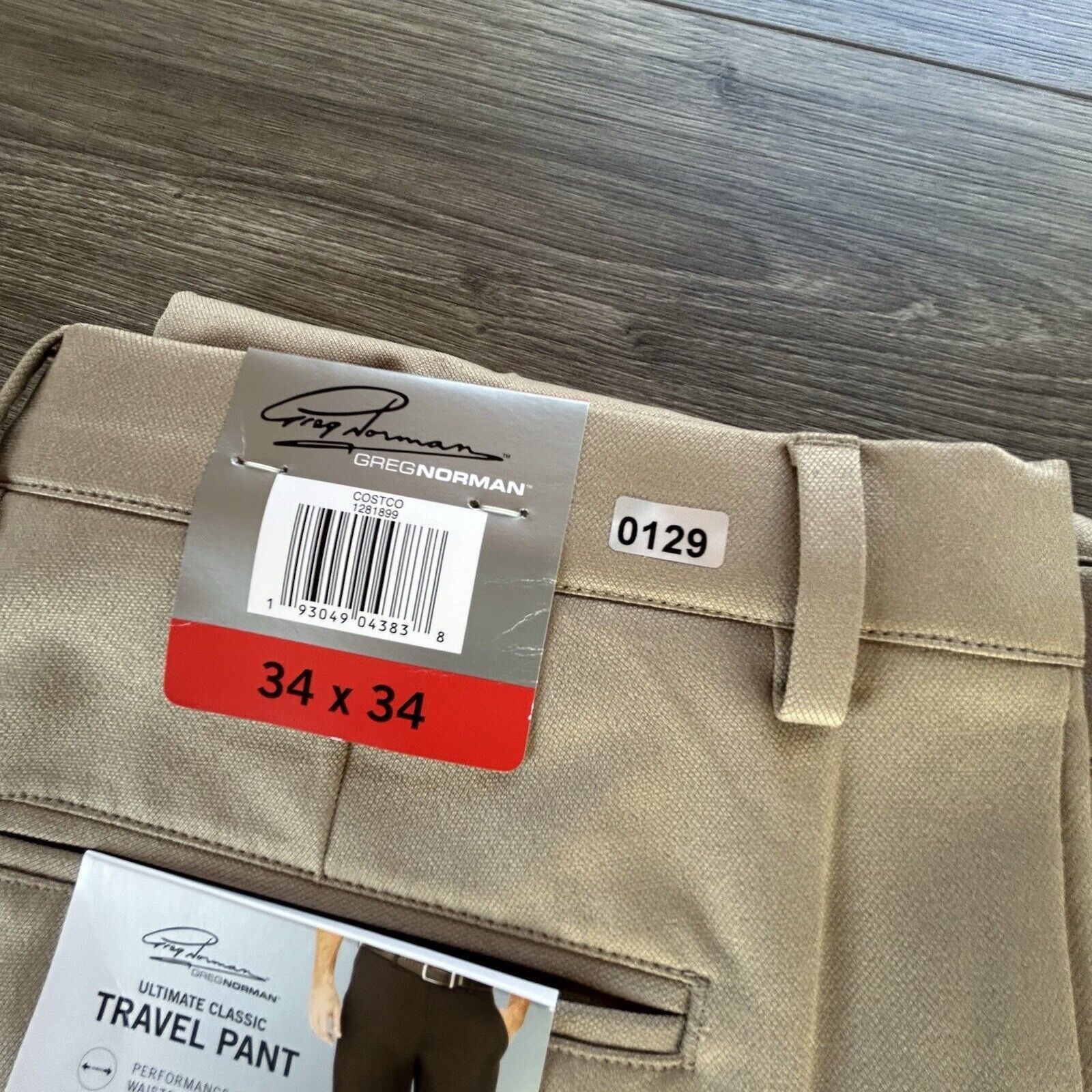 Greg Norman Greg Norman Ultimate Classic Travel Pant Mens 34x34 Size US 34 / EU 50 - 6 Thumbnail