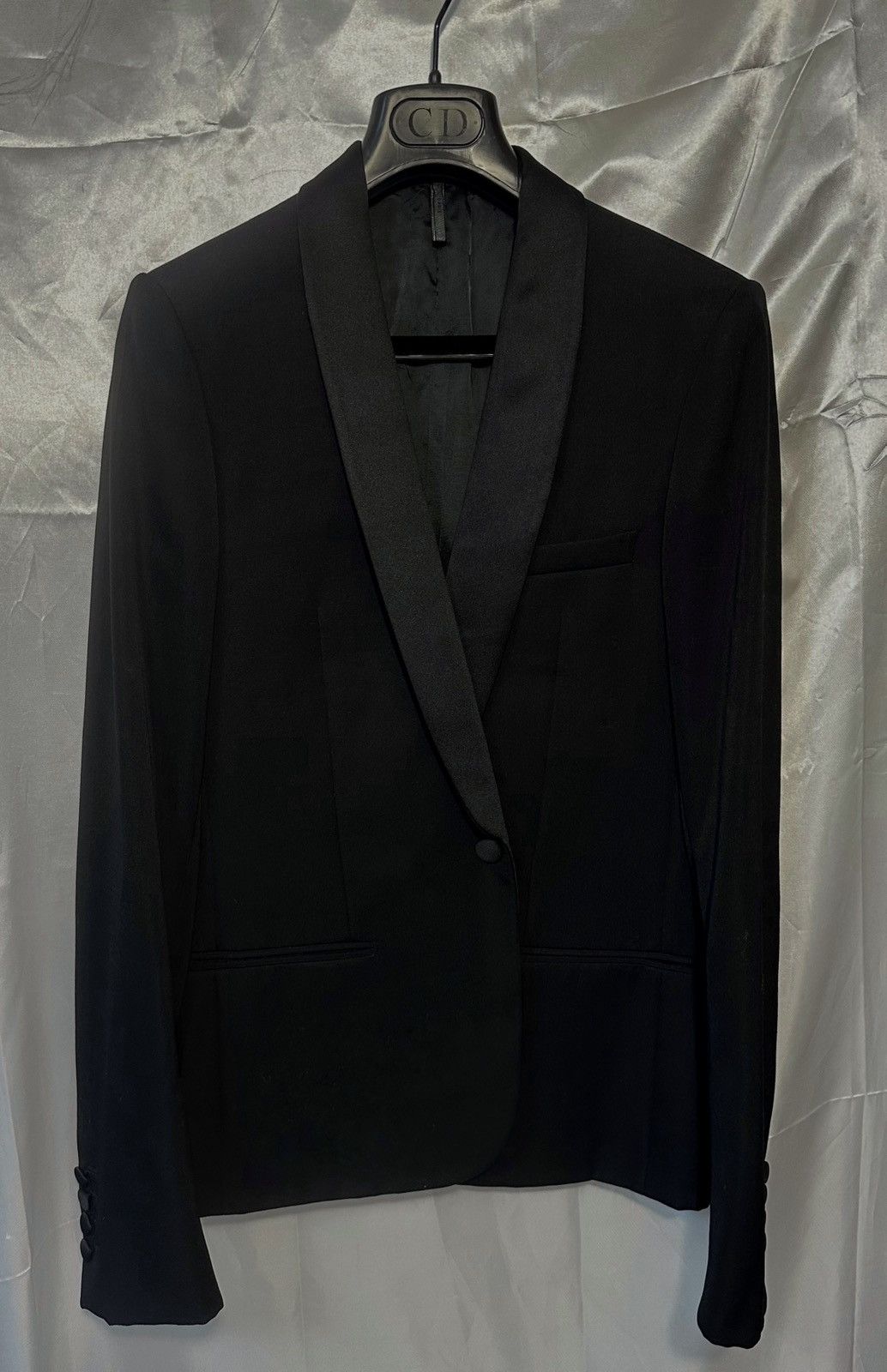 Dior Dior Homme by Hedi Slimane Wolves Smoking Jacket SS05 Size 46S - 4 Thumbnail