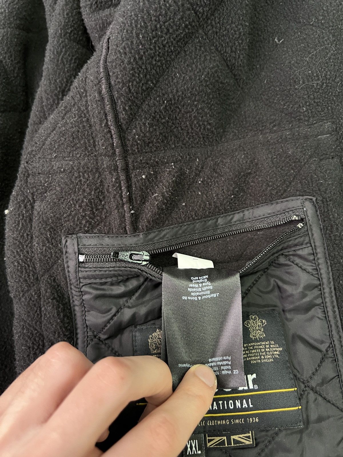 Barbour × Vintage Vintage Barbour International Quilted Jacket Size US XL / EU 56 / 4 - 15 Thumbnail