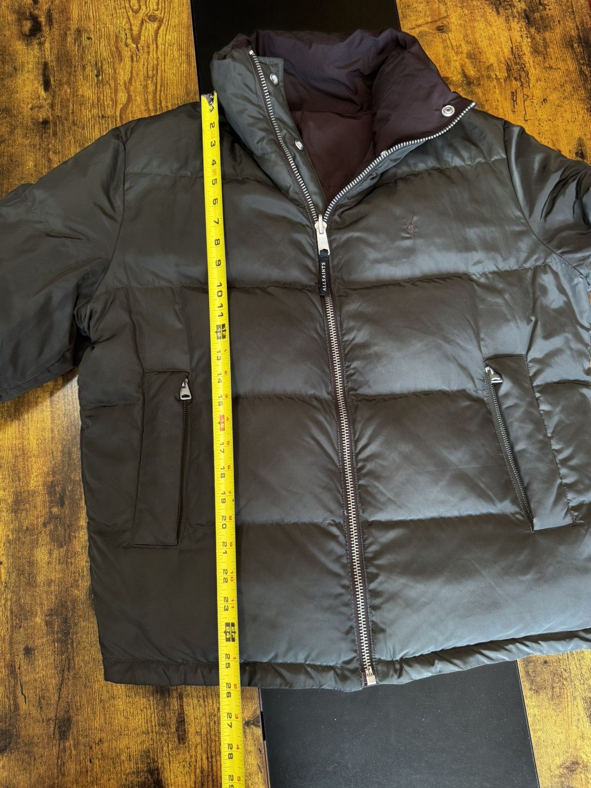 Allsaints Allsaints puffer boxy small reversible coat Size US S / EU 44-46 / 1 - 9 Thumbnail