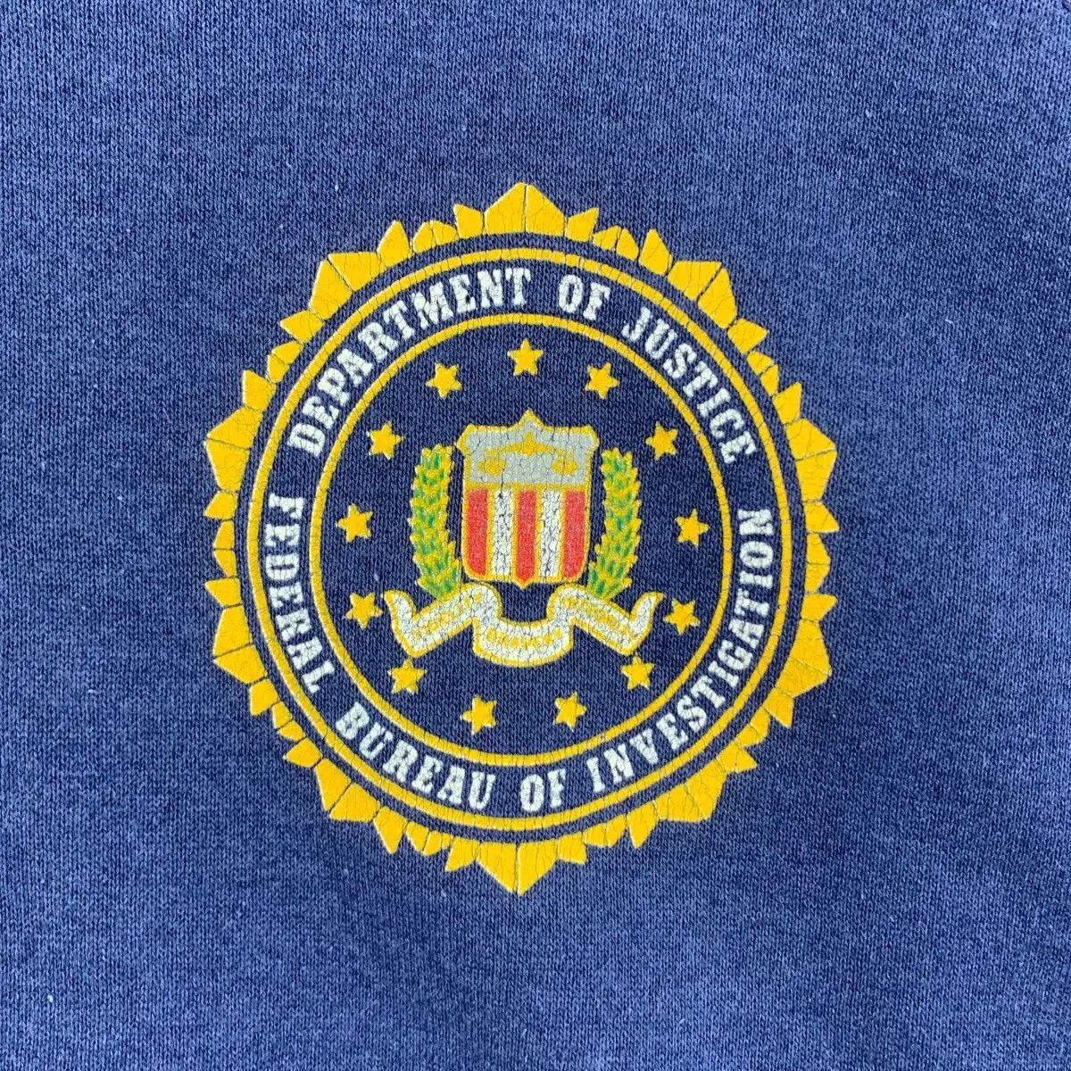 Vintage Vintage 80’ FBI Federal Bureau Investigation Justice Size L / US 10 / IT 46 - 3 Thumbnail