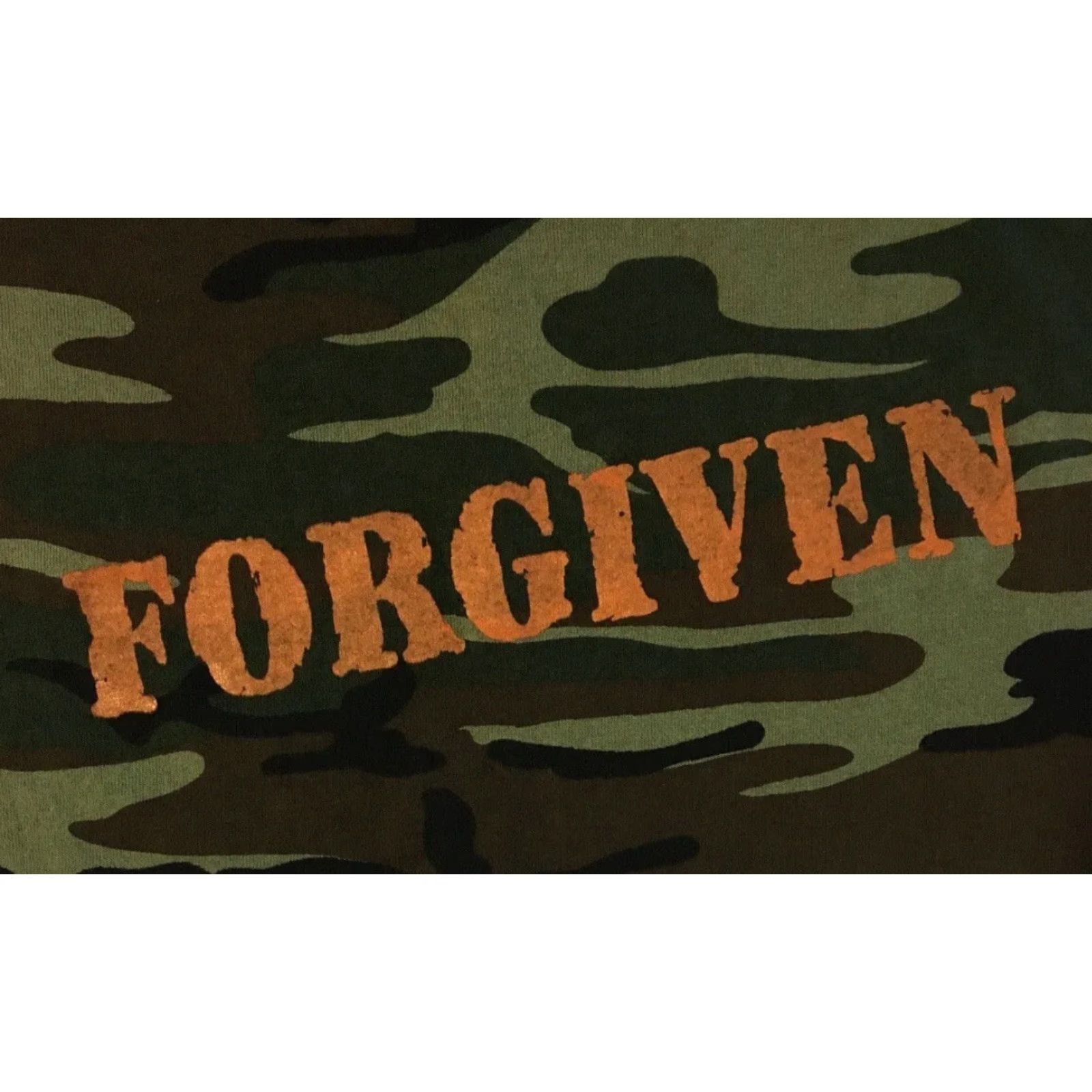 Vintage VINTAGE Christian Motorcycle Association FORGIVEN Camo Shirt L Men Camouflage T-Shirt 90s Grunge Harley CMA Easter Heaven Jesus Christ Army UI Size US L / EU 52-54 / 3 - 3 Thumbnail