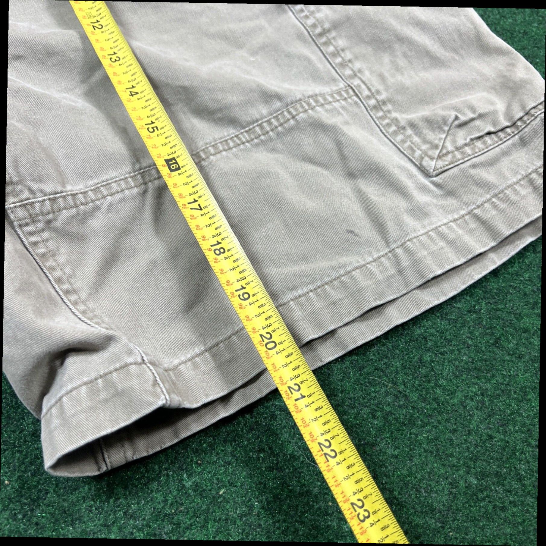 Vintage Columbia Mens Shorts Size Large Beige Fast Shipping Size US 33 - 7 Thumbnail