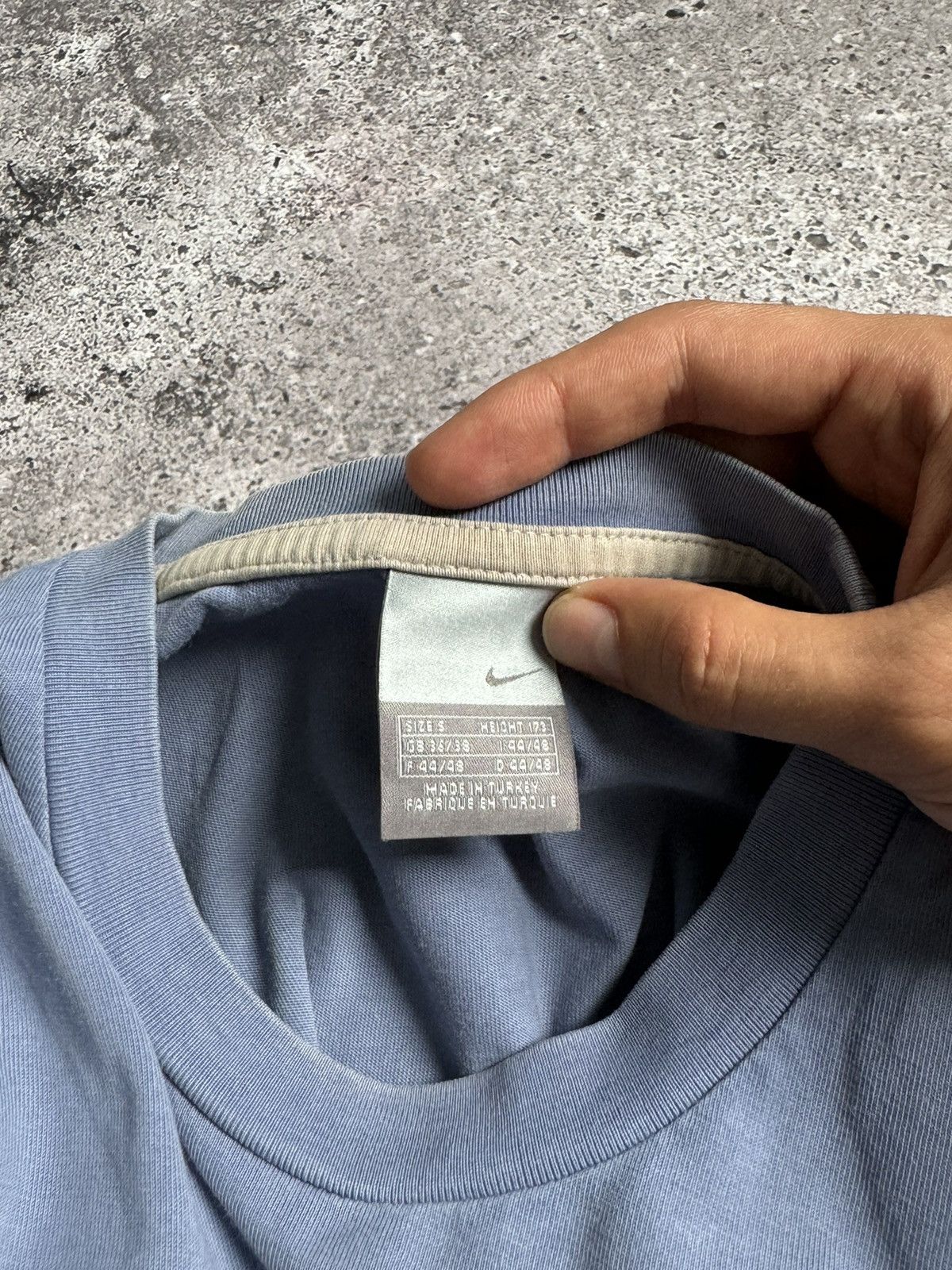 Nike × Vintage Vintage Y2K 3D big logo oversized t-shirt Size US S / EU 44-46 / 1 - 11 Thumbnail