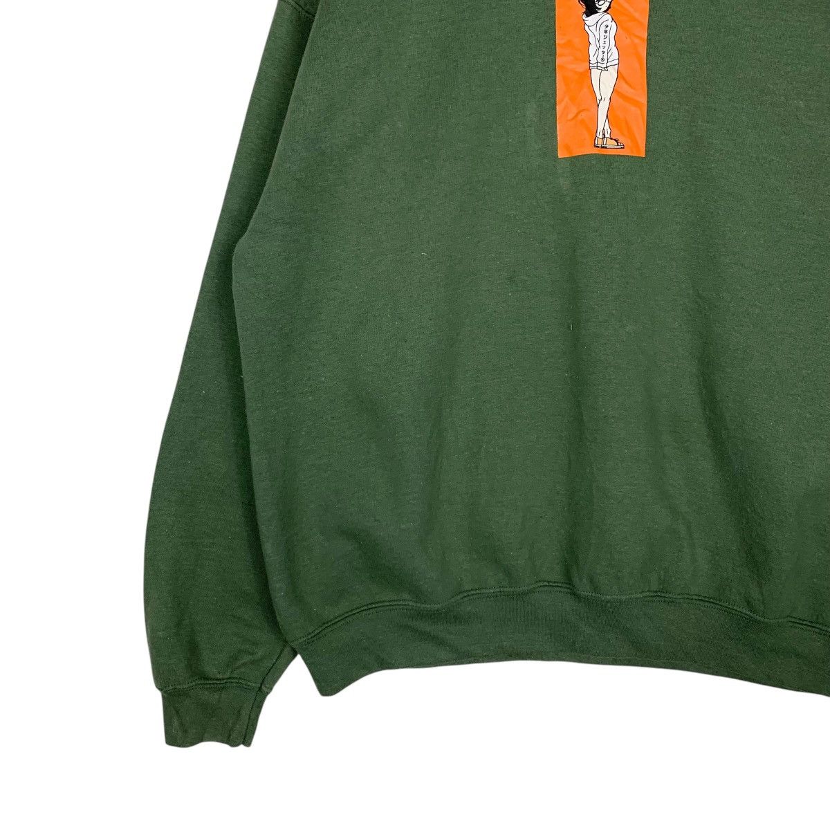 Anime SHONEN JETTER Erotic Graphics Printed Sweatshirt #1503-C67 Size US XL / EU 56 / 4 - 3 Thumbnail