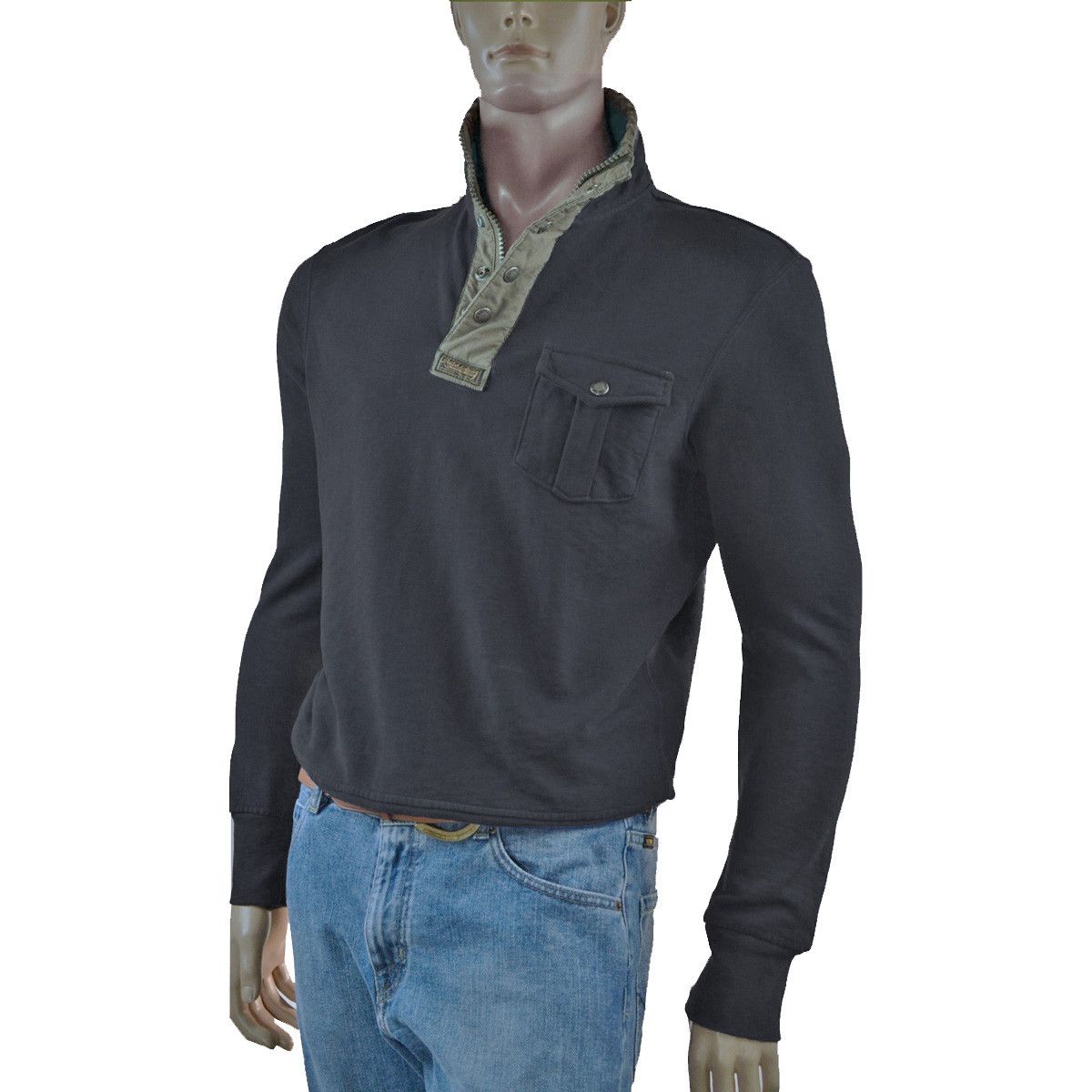 Polo Ralph Lauren NEW Vintage Polo Ralph Lauren Aberdare Sweatshirt! Sm Black Size US S / EU 44-46 / 1 - 1 Thumbnail