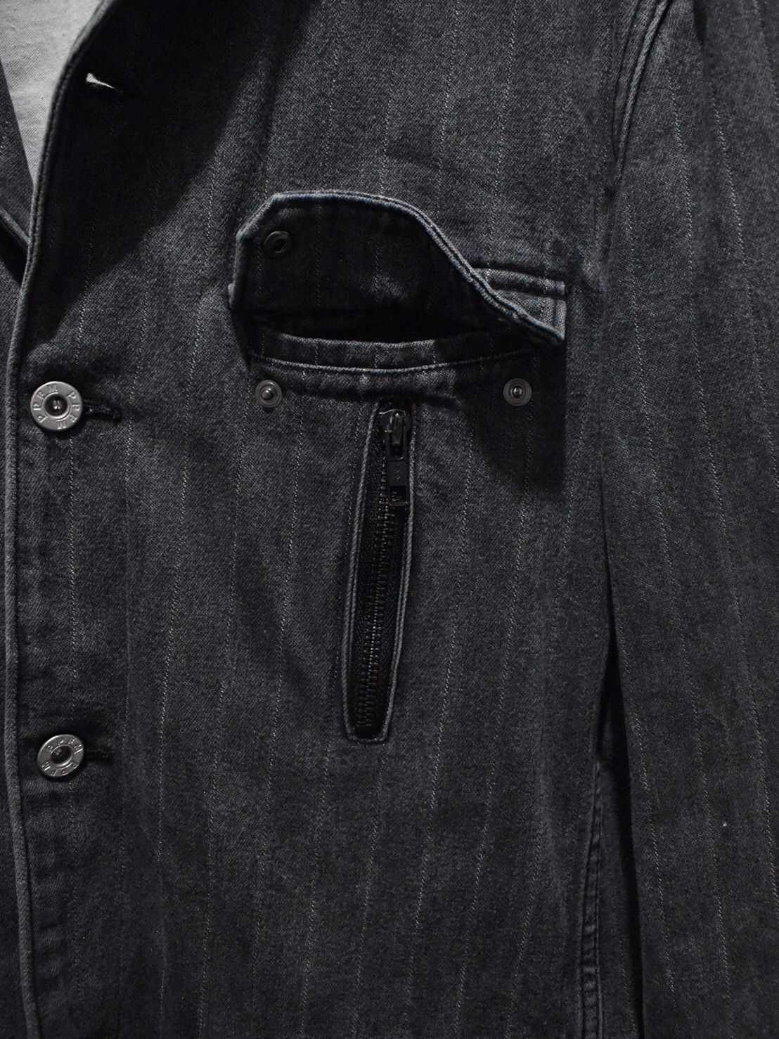 PPFM PPFM Denim Stripe Jacket Size US S / EU 44-46 / 1 - 6 Thumbnail