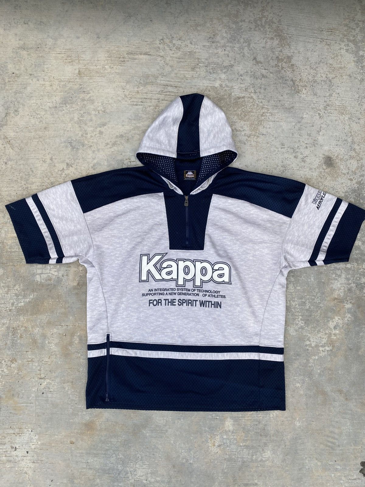 Kappa × Vintage Vintage 90’s Kappa speellout mssh blend baggy hoodies Size US L / EU 52-54 / 3 - 1 Thumbnail