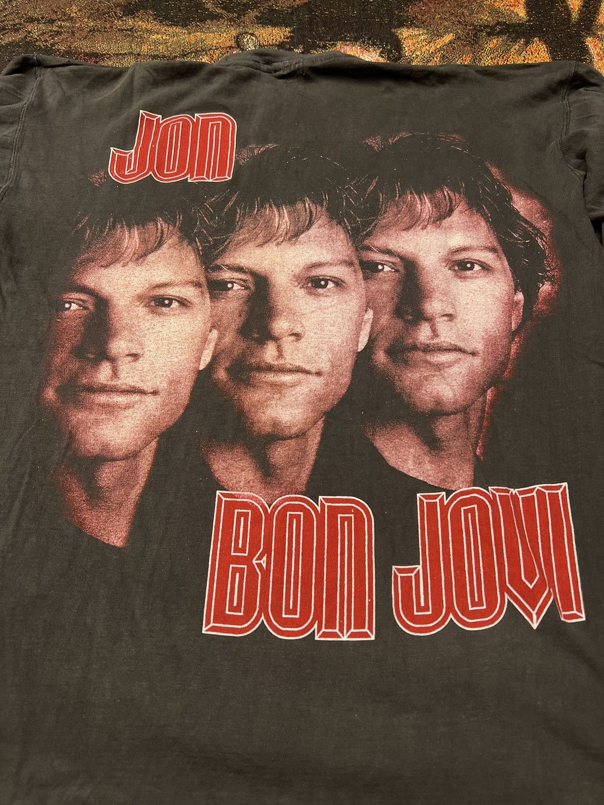Band Tees Vintage Bon Jovi Parking Lot Bootleg LS Size US L / EU 52-54 / 3 - 1 Thumbnail