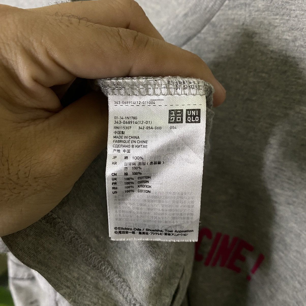 One Piece Anime One Piece Tony Chopper x Uniqlo UT Collaboration Tee Size US M / EU 48-50 / 2 - 4 Thumbnail