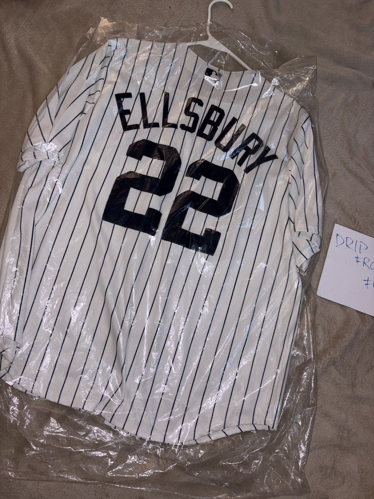 Majestic Jacoby Ellsbury New York Yankees Majestic Jersey Size US XL / EU 56 / 4 - 2 Thumbnail