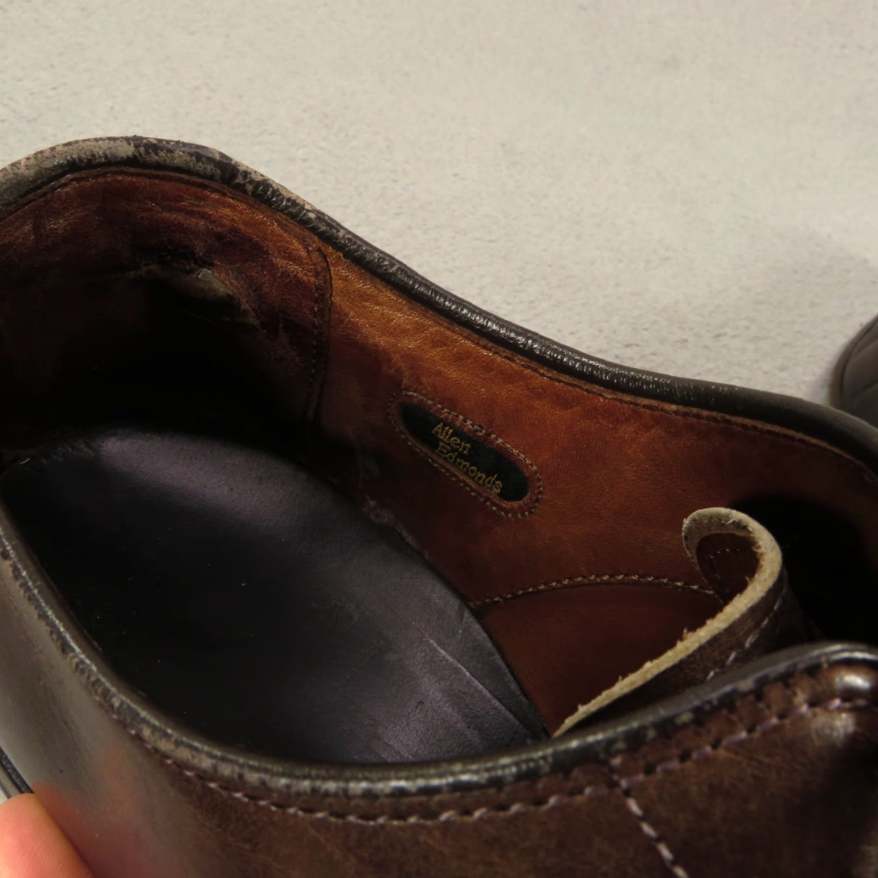 Allen Edmonds Allen Edmonds Park Avenue Shoes Mens 9.5 EEE Brown Cap Toe Leather Oxford Dress Hosiery? Size US M / EU 48-50 / 2 - 4 Thumbnail