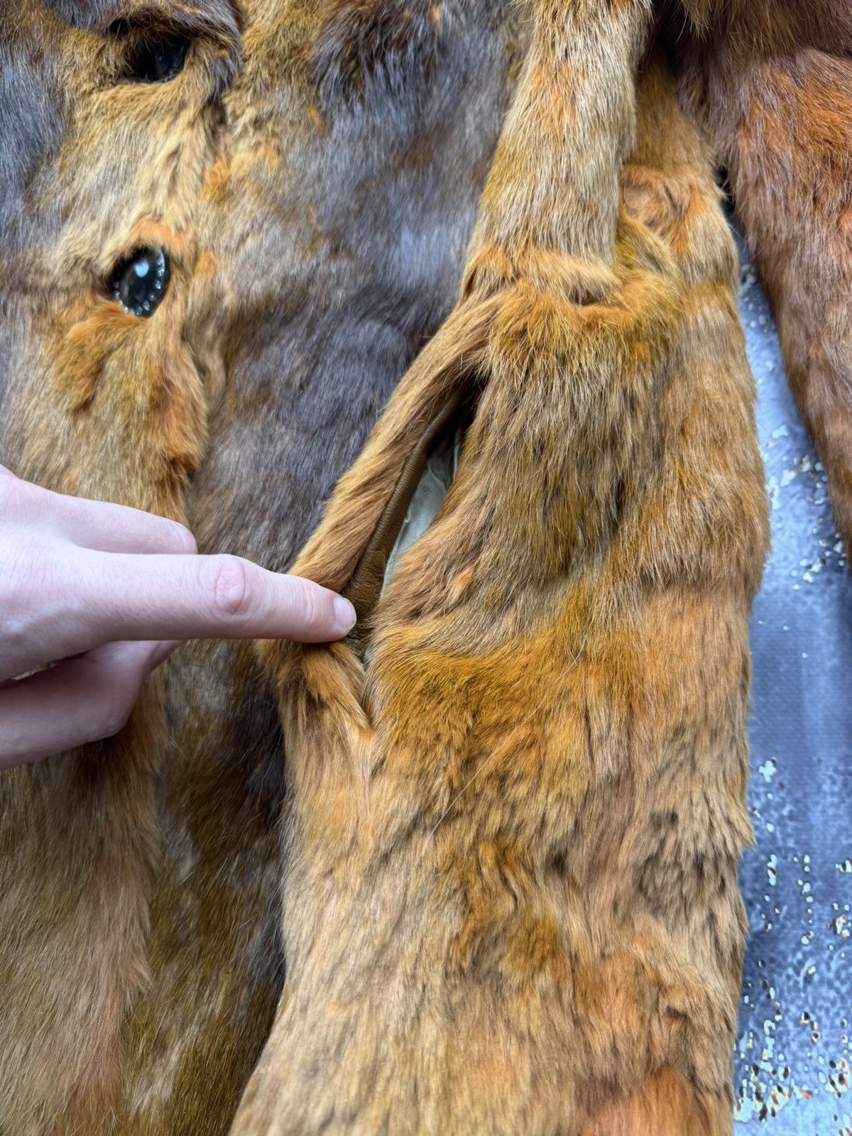 Japanese Brand × Vintage Vintage Amazing Real Fur Coat Size S / US 4 / IT 40 - 7 Thumbnail