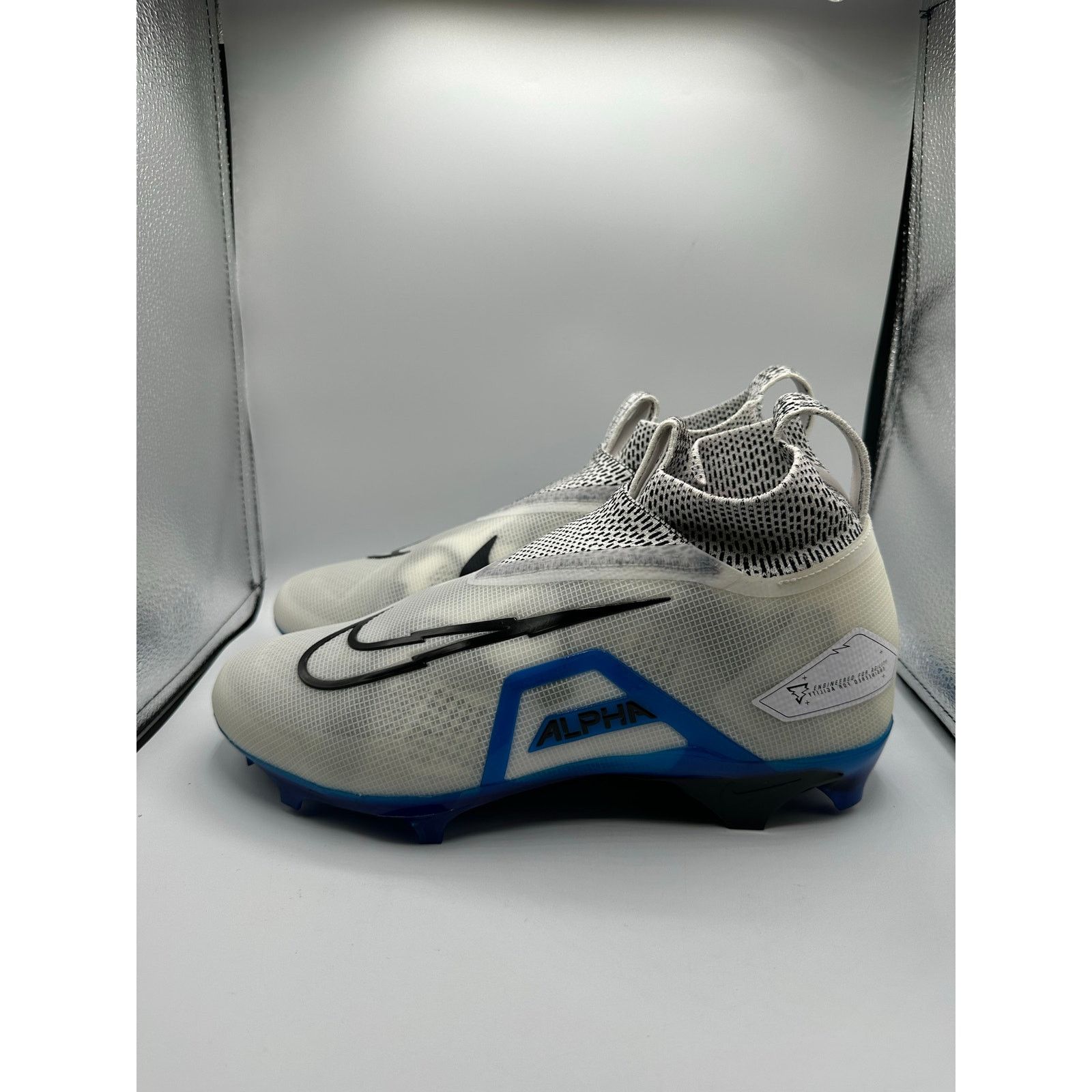 Nike Nike Alpha Menace Elite 3 “White Black Game Royal” size 10 Size US 10 / EU 43 - 1 Thumbnail