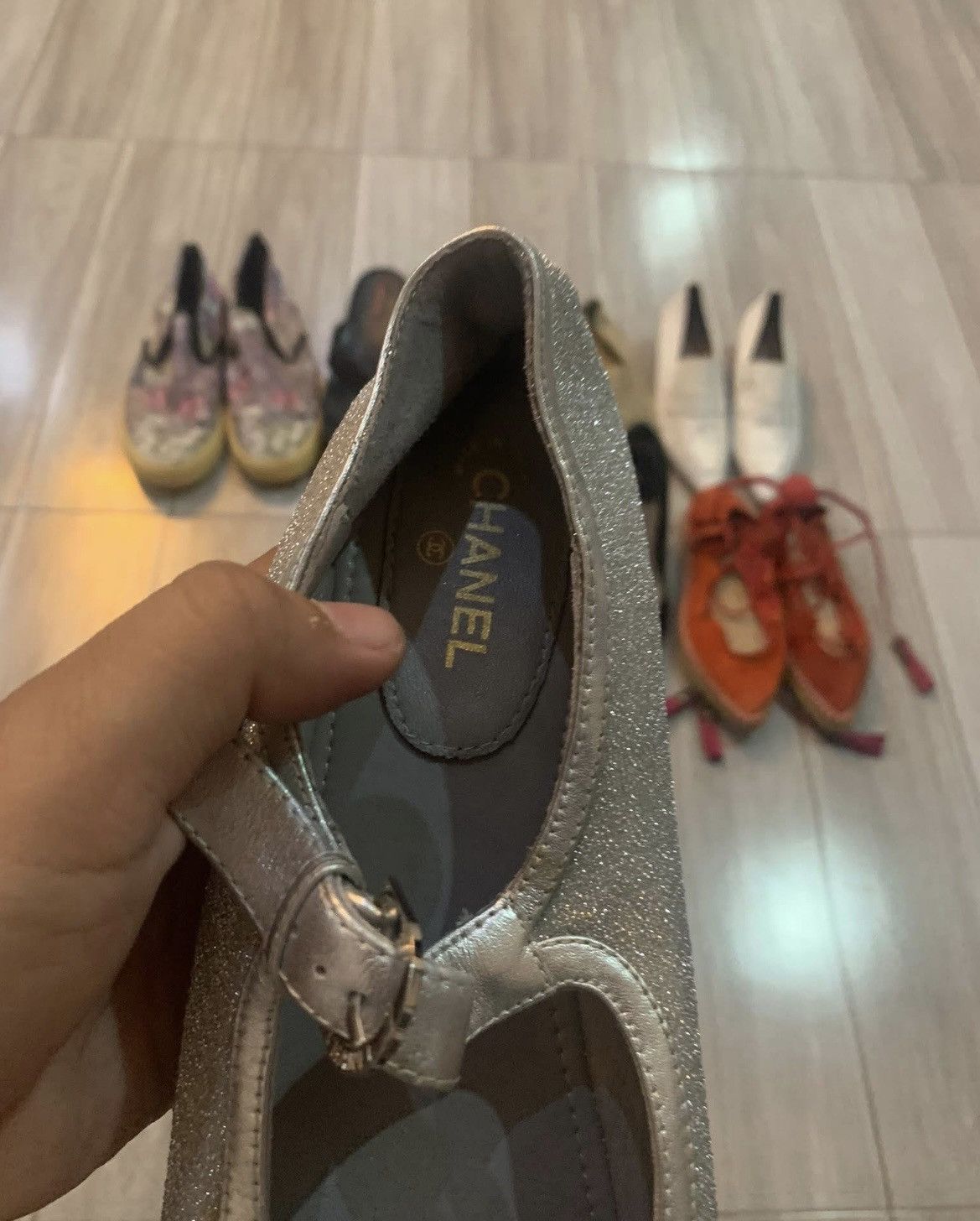 Chanel Chanel ballet flats glitter Size US 5 / IT 35 - 5 Thumbnail