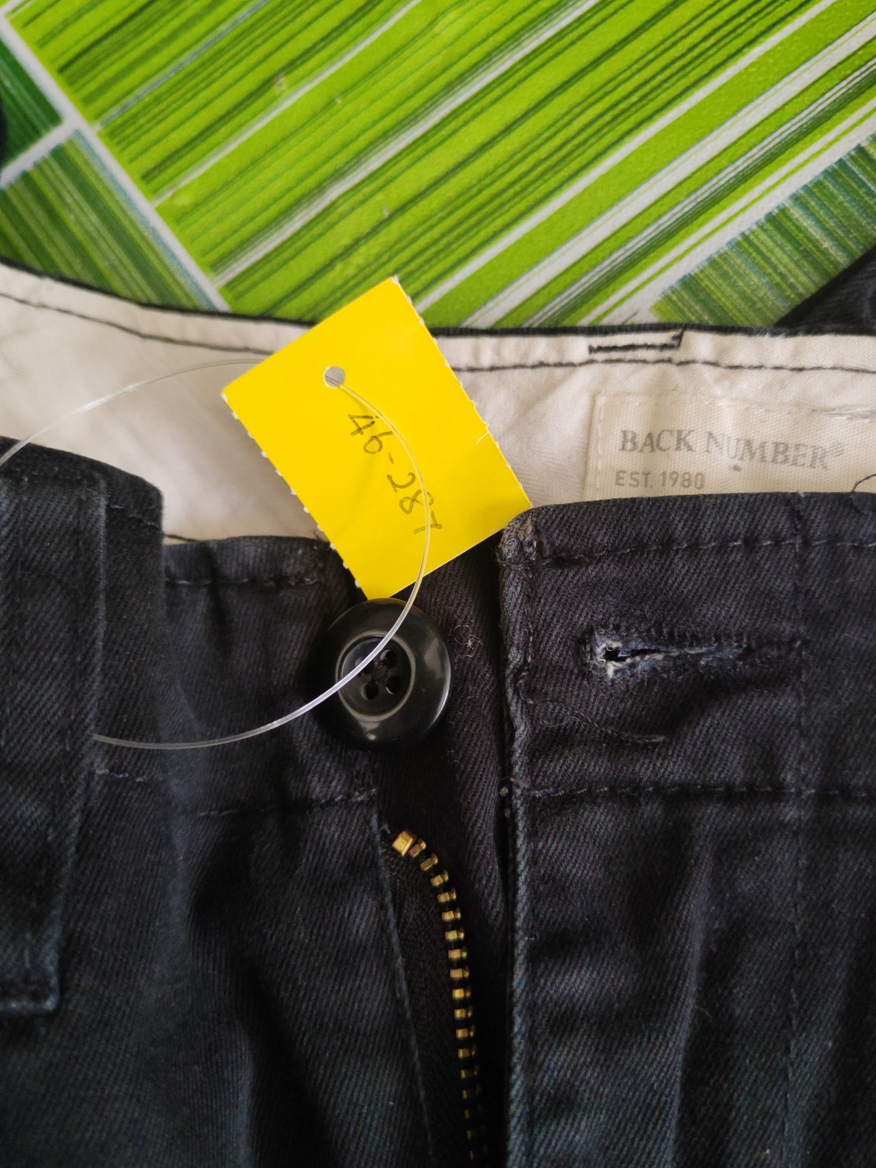 Japanese Brand DL Back Number Black Multipocket Cargo Pants #46-287T Size US 30 / EU 46 - 14 Thumbnail