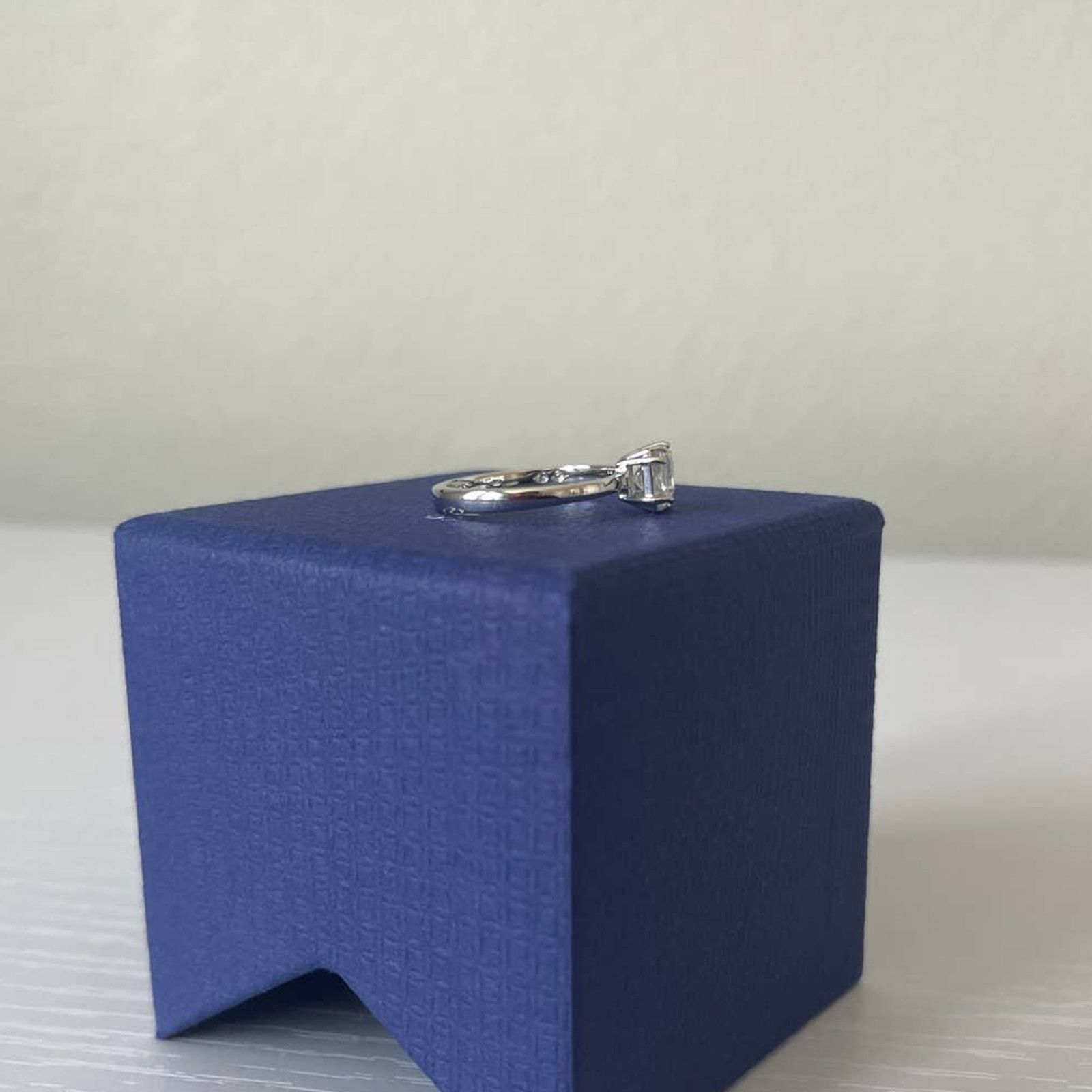 Swarovski Swarovski Attract ring Square Rhodium plated size 9 / EUR 60 Size ONE SIZE - 3 Thumbnail