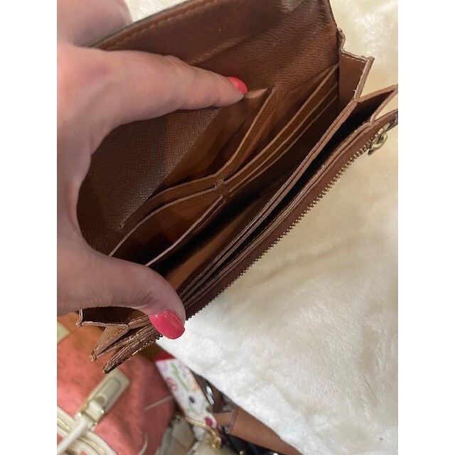 Louis Vuitton Authentic Vintage Louis Vuitton Monogram Portefeuille Accord Size ONE SIZE - 10 Thumbnail
