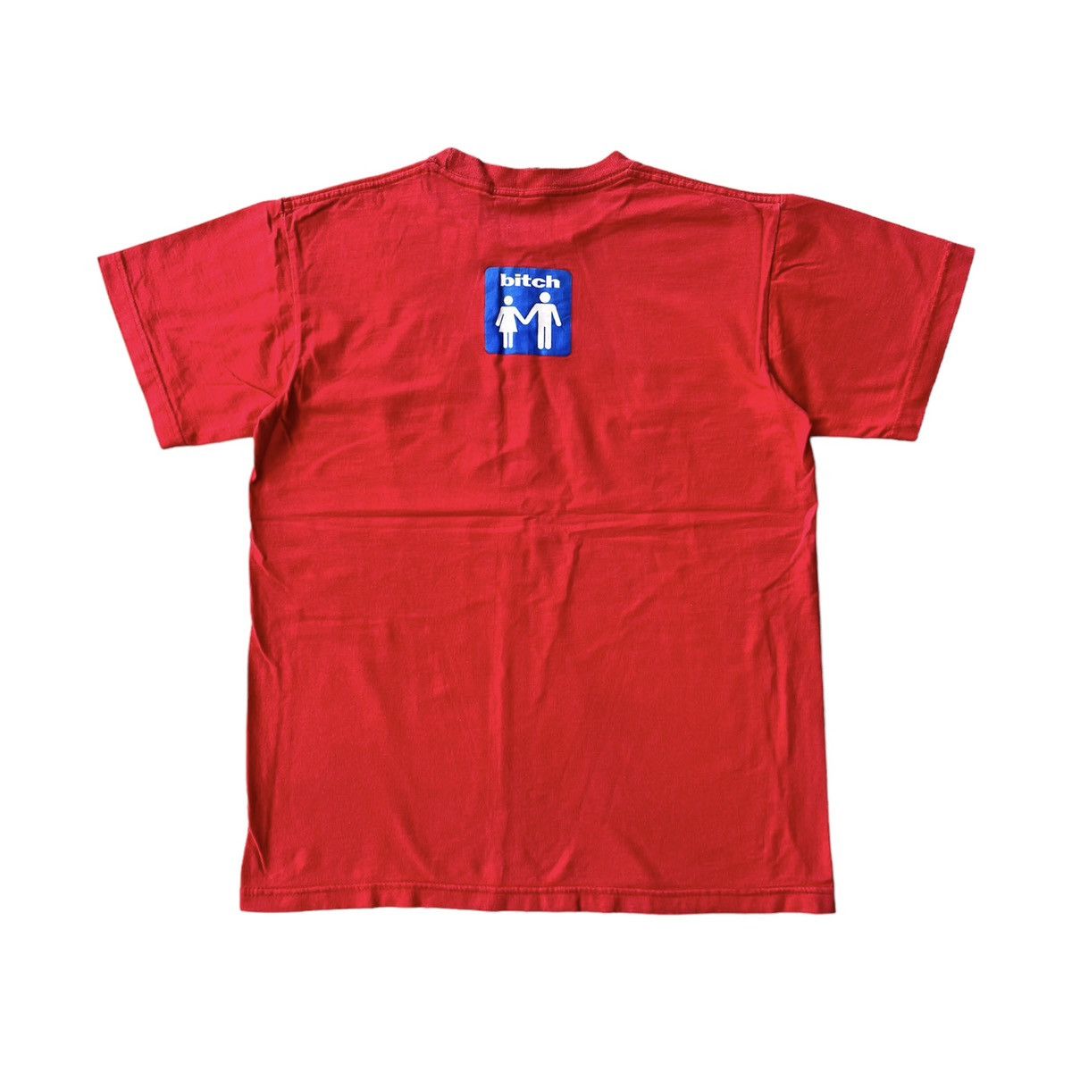 Vintage Vintage 90s Bitch Skateboard Tee Size US S / EU 44-46 / 1 - 2 Thumbnail