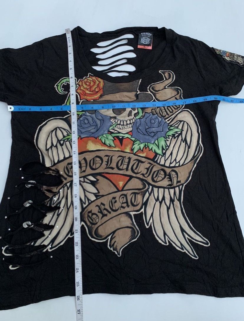 Dig Deep Japanese Dig Deep Skull Punk ifsiz lgb hystric style Size US L / EU 52-54 / 3 - 8 Thumbnail