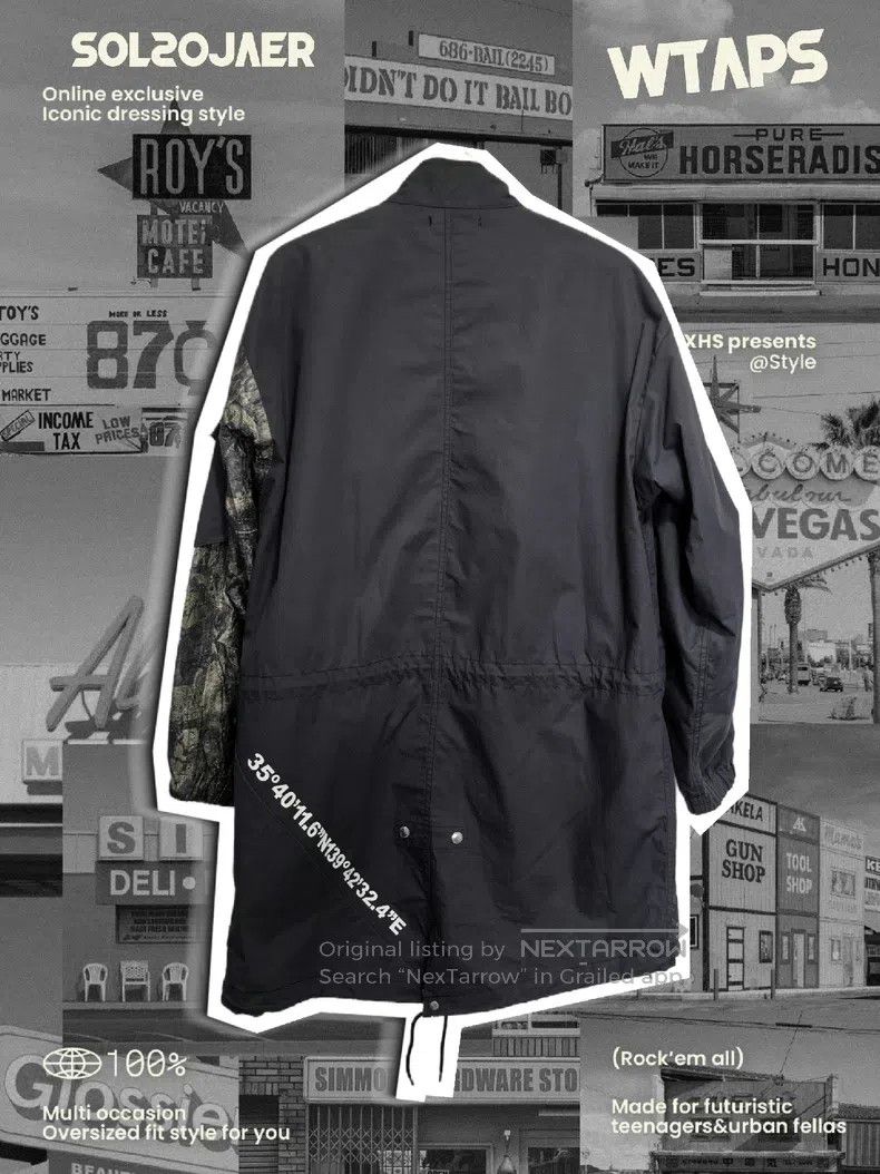Wtaps Wtaps Classic medium-length fish-tail military-style windb Size US S / EU 44-46 / 1 - 2 Thumbnail