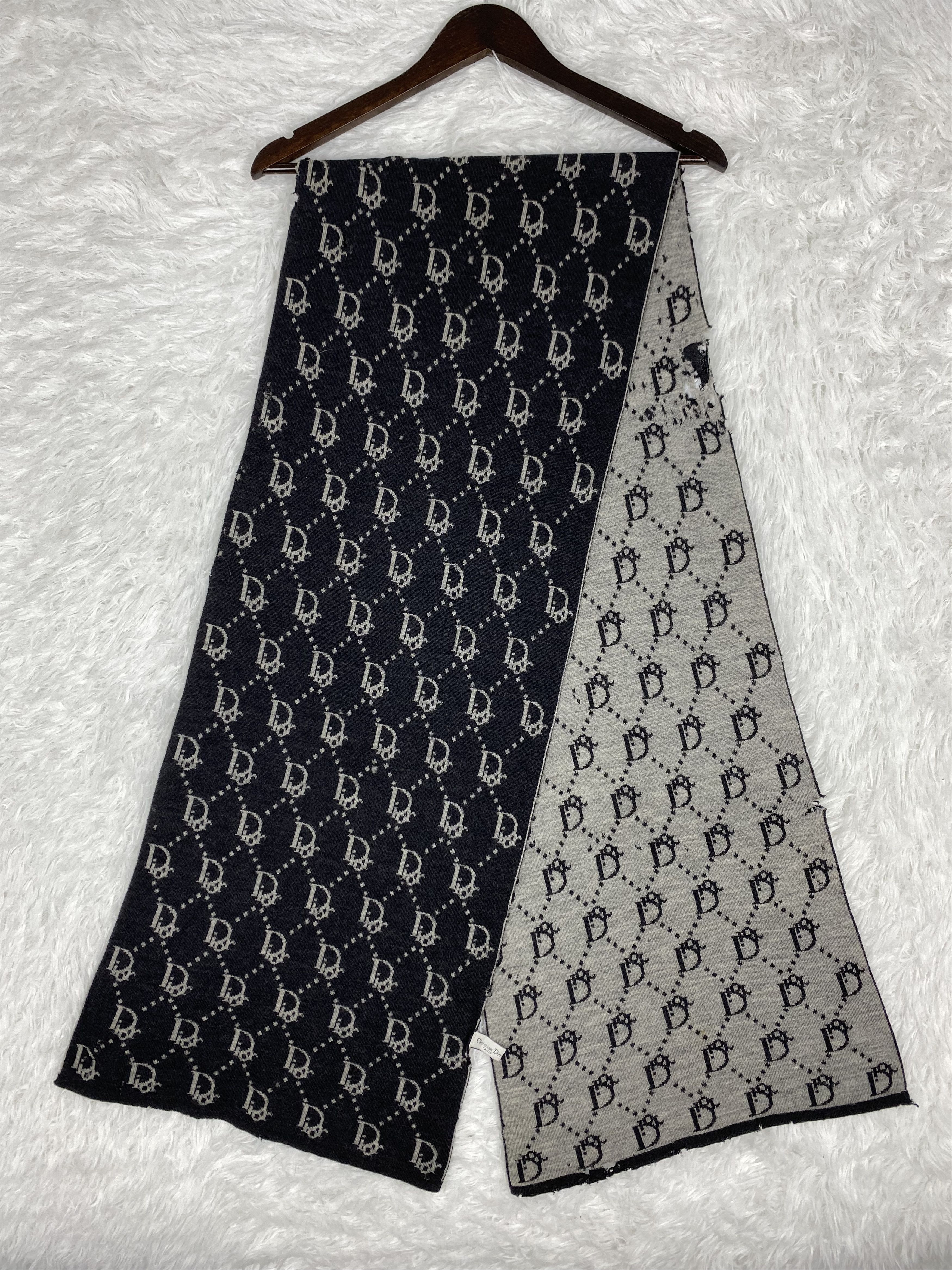 Christian Dior Monsieur Vintage Christian Dior Scarf / Muffler Neckwear PM0052 Size ONE SIZE - 1 Thumbnail