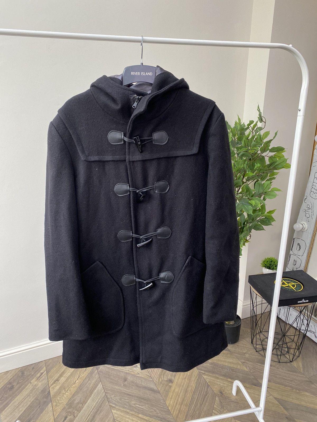Schott × Vintage Vintage Schott NYC Wool Coat Black Size US L / EU 52-54 / 3 - 4 Thumbnail