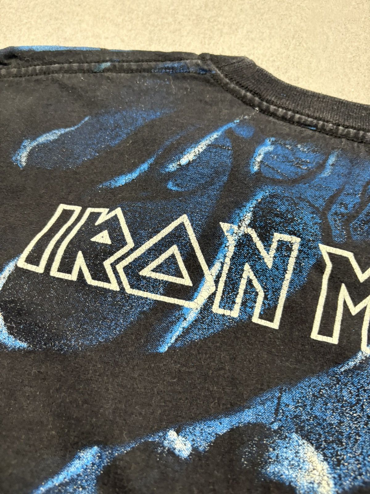 Band Tees Iron Maiden 2007 Benjamin Breeg All Over Print Tee XXL Band Size US XXL / EU 58 / 5 - 18 Thumbnail