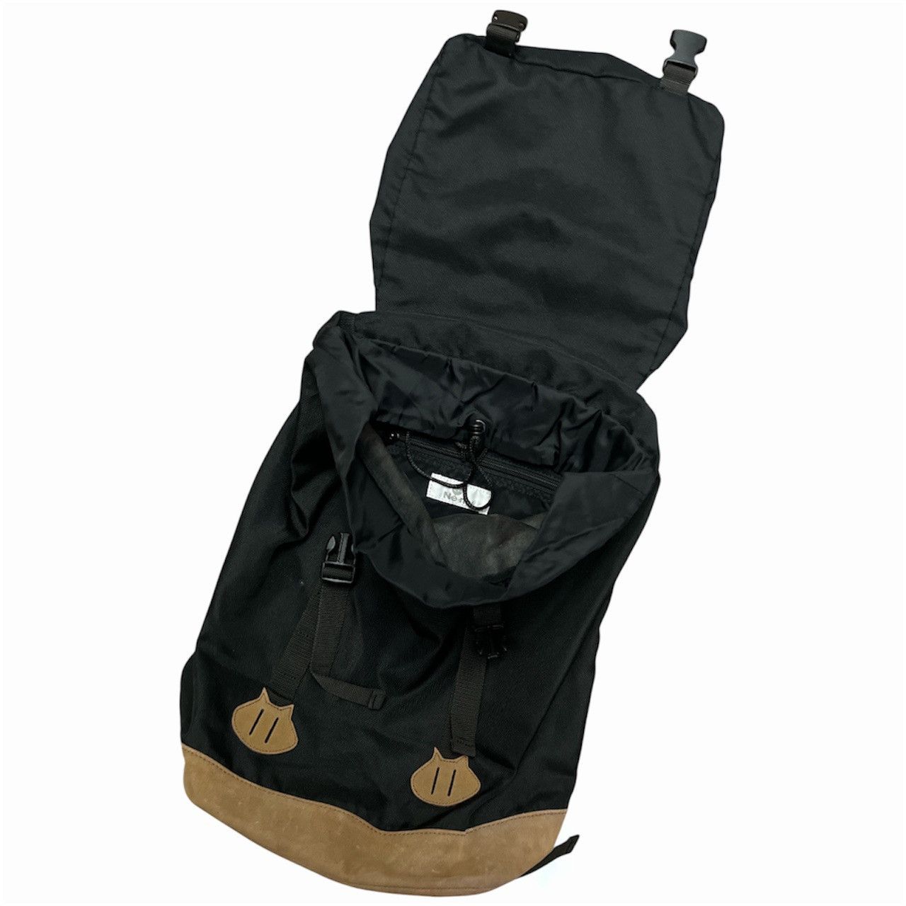 Ne-Net Ne-net Black/Brown Nya Cat Ears Rucksack Backpack Size ONE SIZE - 4 Thumbnail