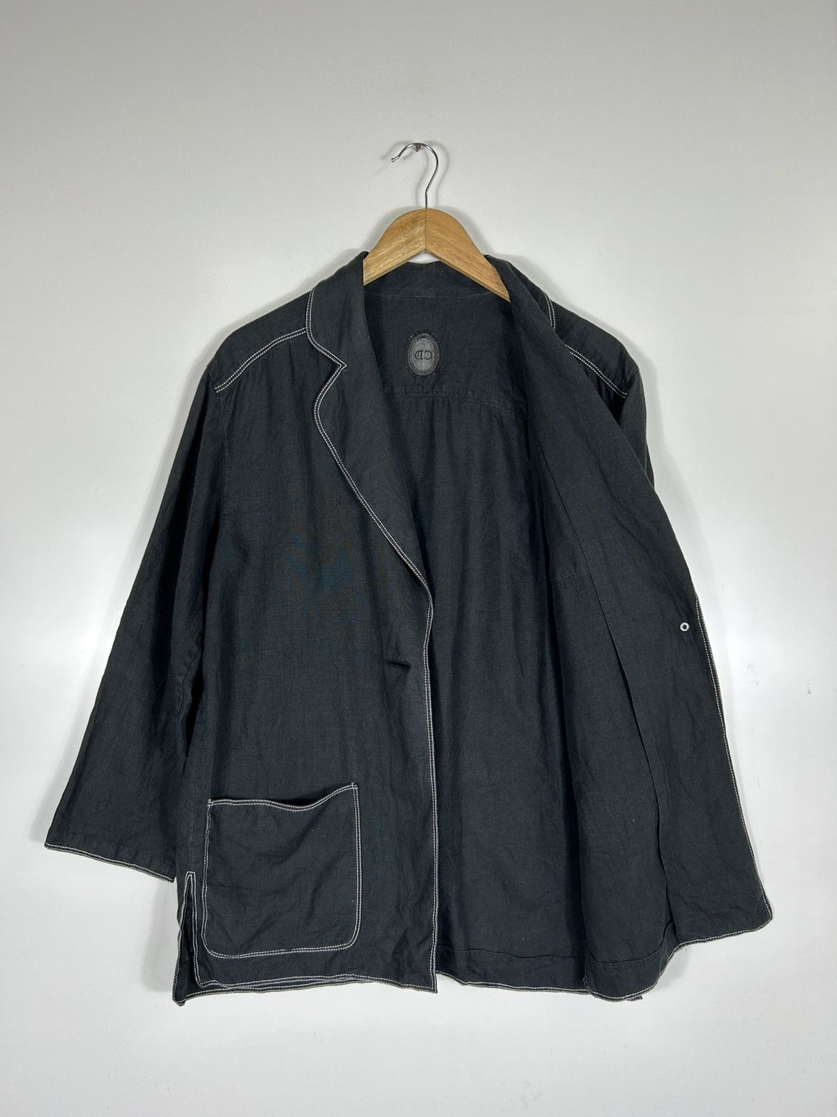 Christian Dior Monsieur Vintage Christian Dior Contrast Stitch Jacket | 90s Size US S / EU 44-46 / 1 - 8 Thumbnail